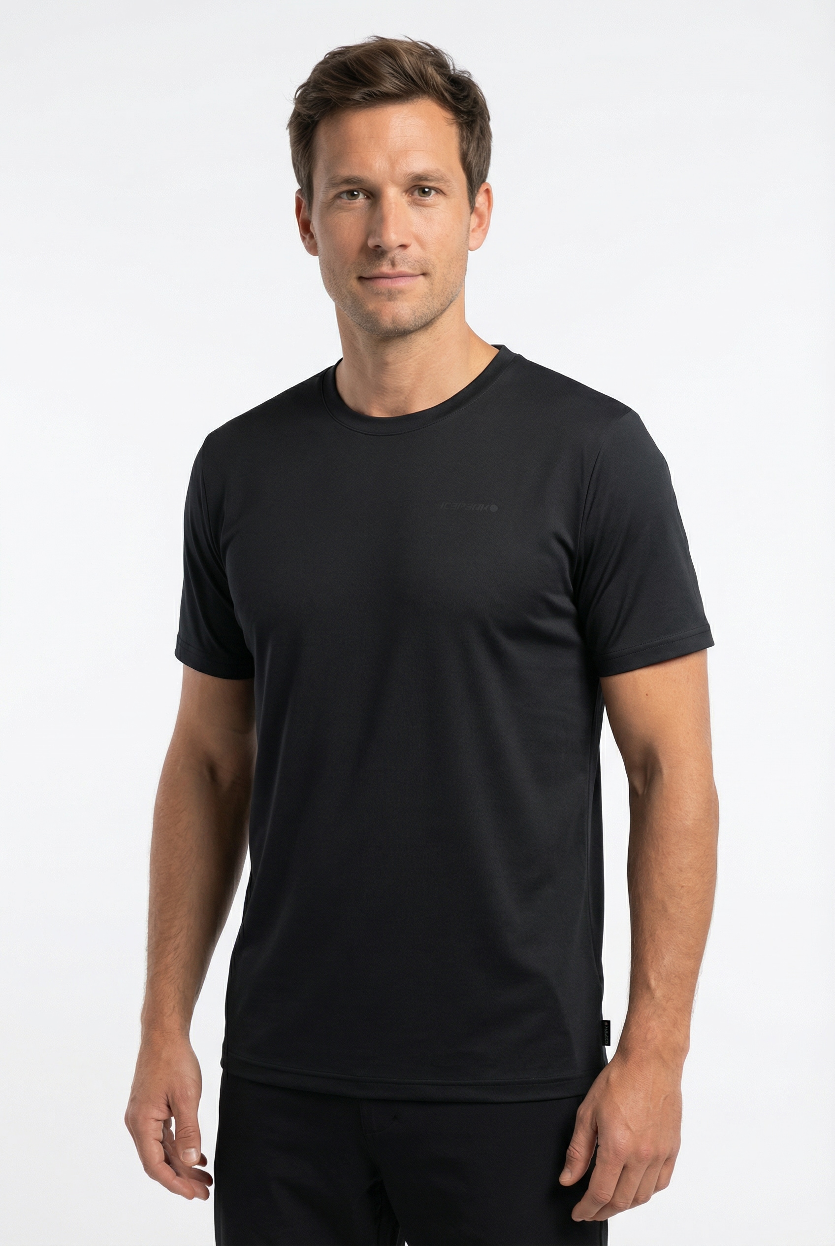 Image of Icepeak Funktionsshirt "BERNE" normale Passform, mit O-Ausschnitt, schnell trocknendes Material