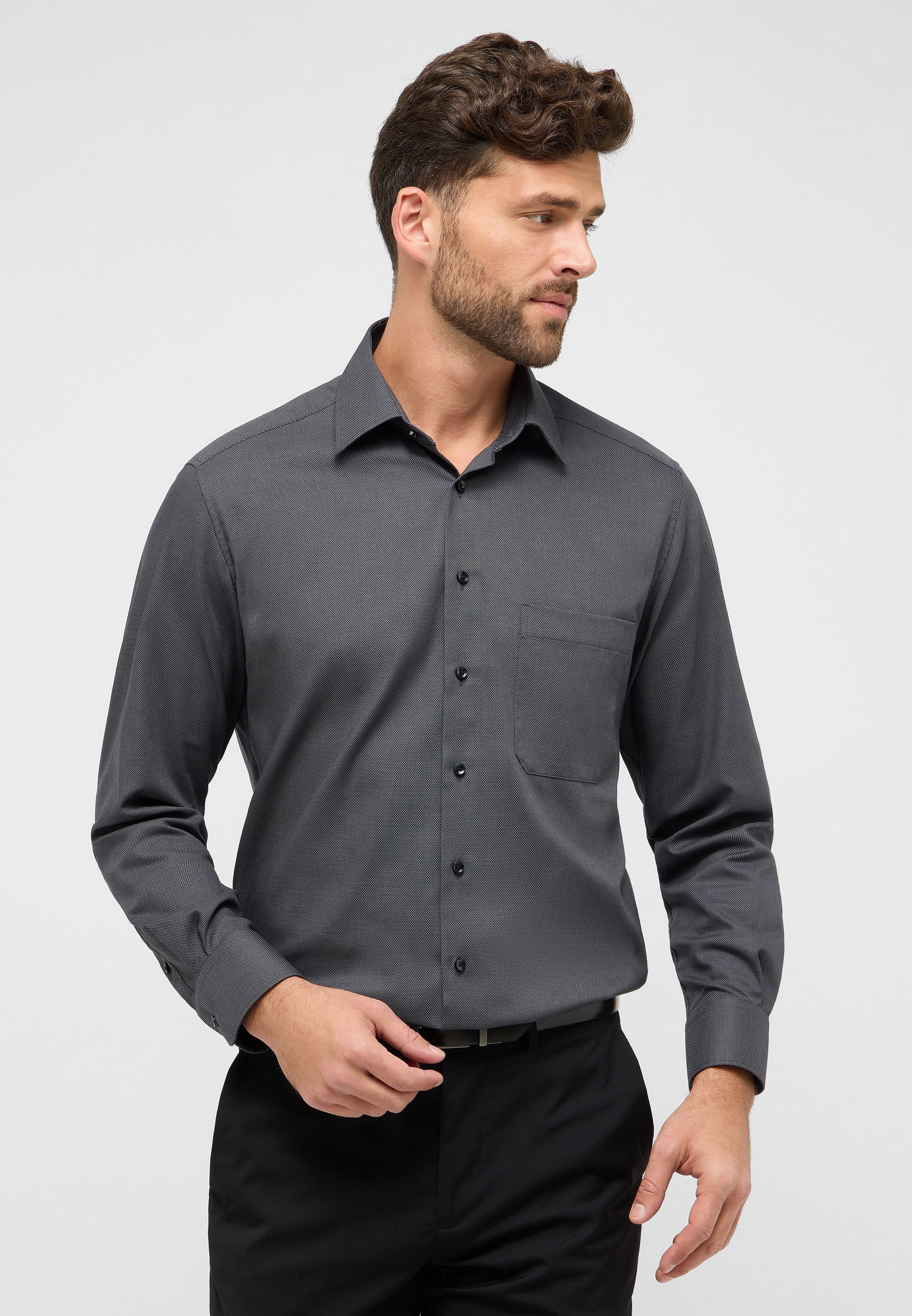 Eterna Langarmhemd »COMFORT FIT«, NON IRON (bügelfrei)