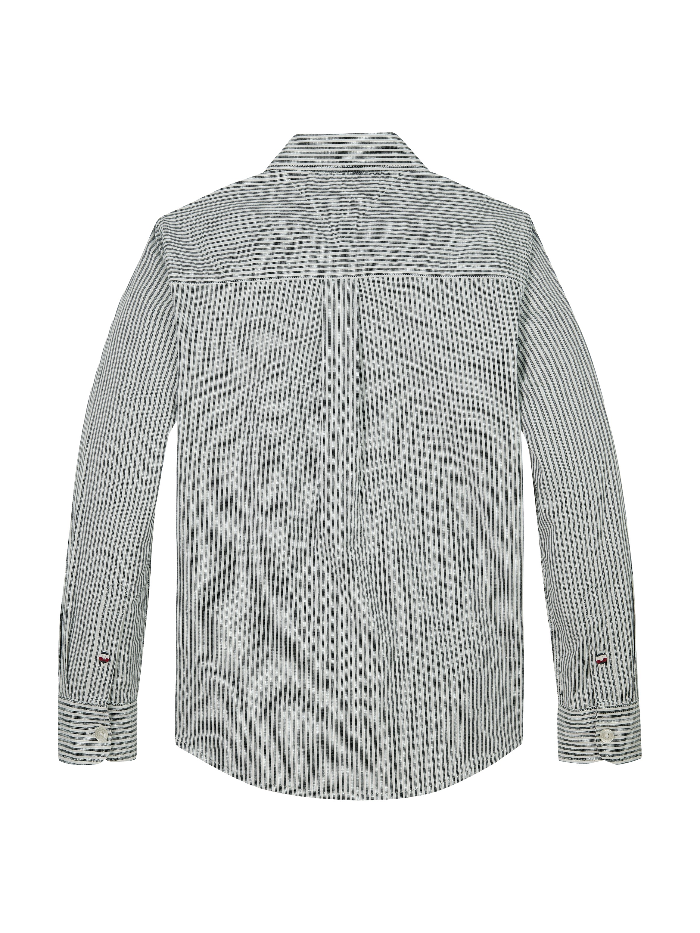 Tommy Hilfiger Chemise à manches longues Button-Down-Kragen, elastische Baumwoll-Qualität, Kinder bis 16 Jahre