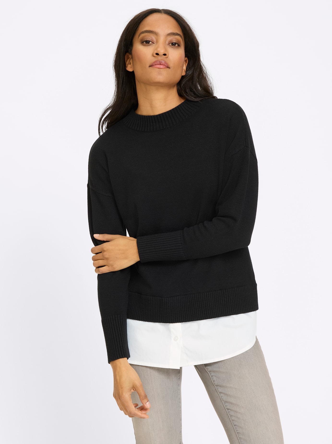 heine 2-in-1-Pullover »2-in-1-Pullover«