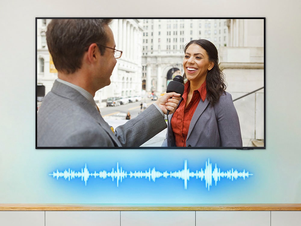 Samsung LED-Fernseher »GU55DU7179U«, 4K Ultra HD, Smart-TV, Crystal UHD, Q-Symphony, Dolby Surround Sound, Triple Tuner, Smart-Hub