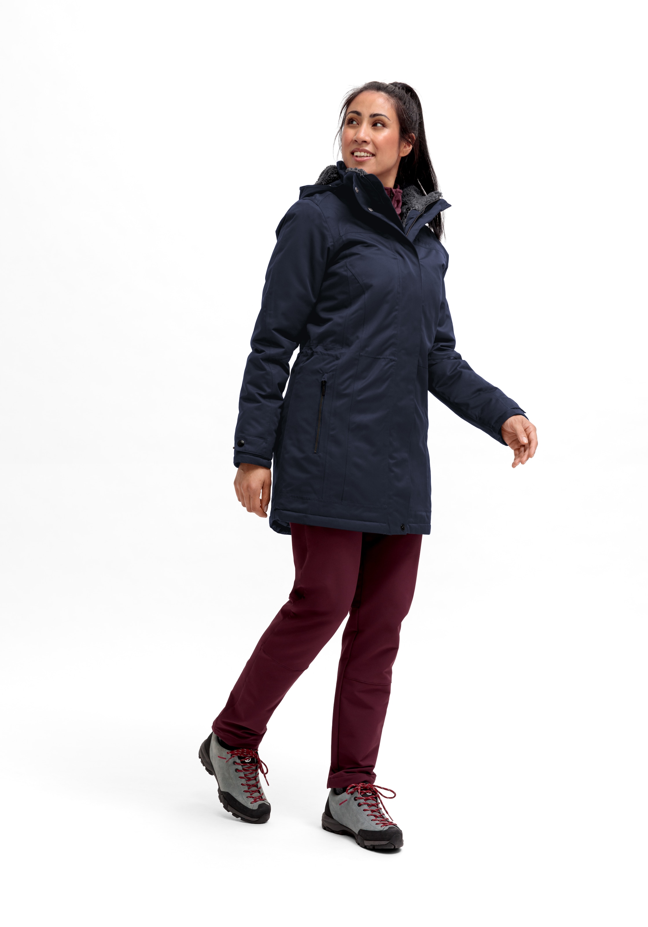 Maier Sports Funktionsjacke »Lisa 2.1«, Damen Mantel, atmungsaktiver Wintermantel, 2 RV-Taschen, Regular Fit