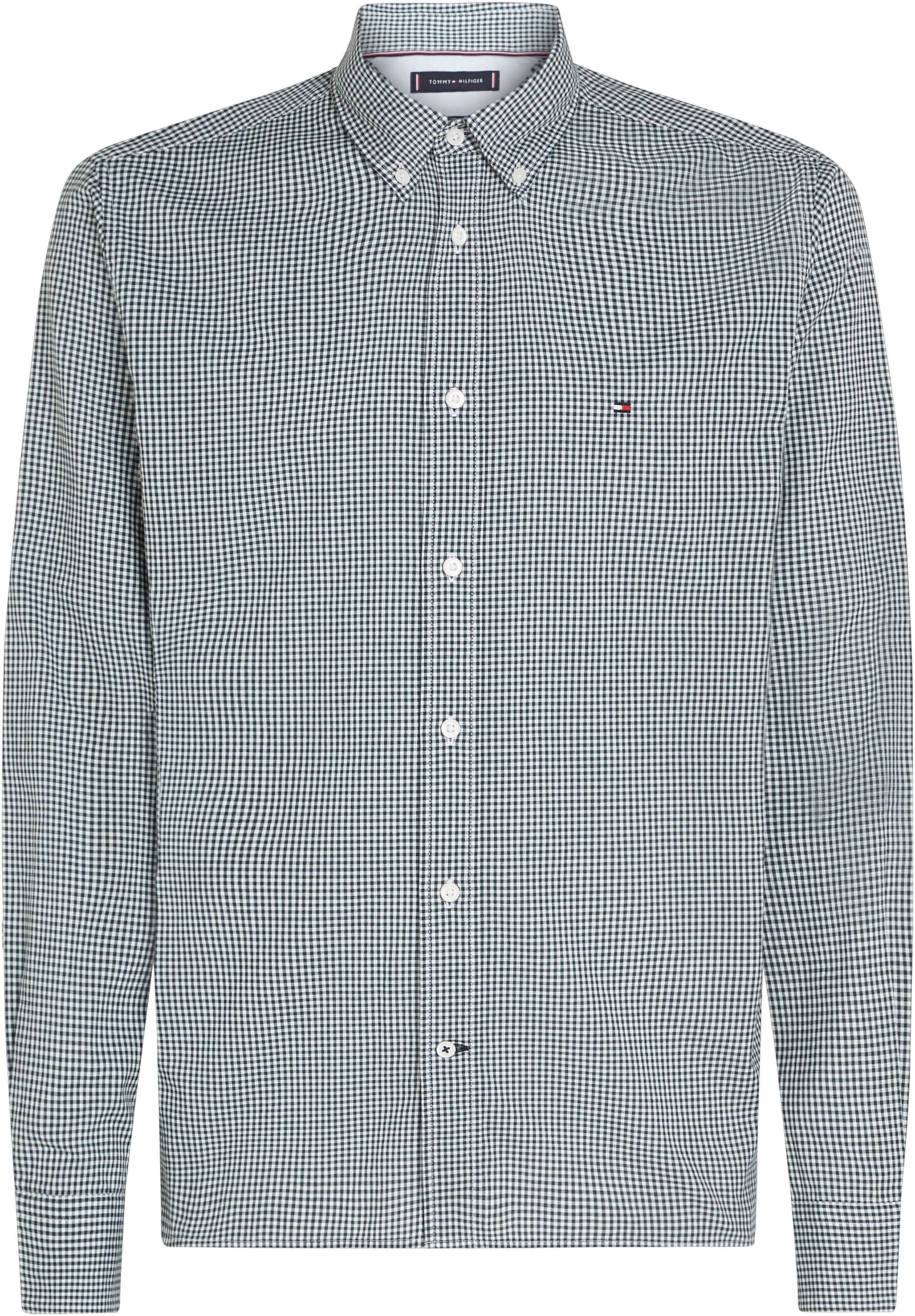 Tommy Hilfiger Langarmhemd »NAT. SOFT FLEX GINGHAM RF SHIRT«