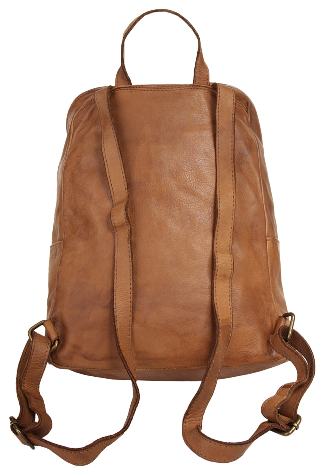 Samantha Look Cityrucksack, echt Leder, Made in Italy