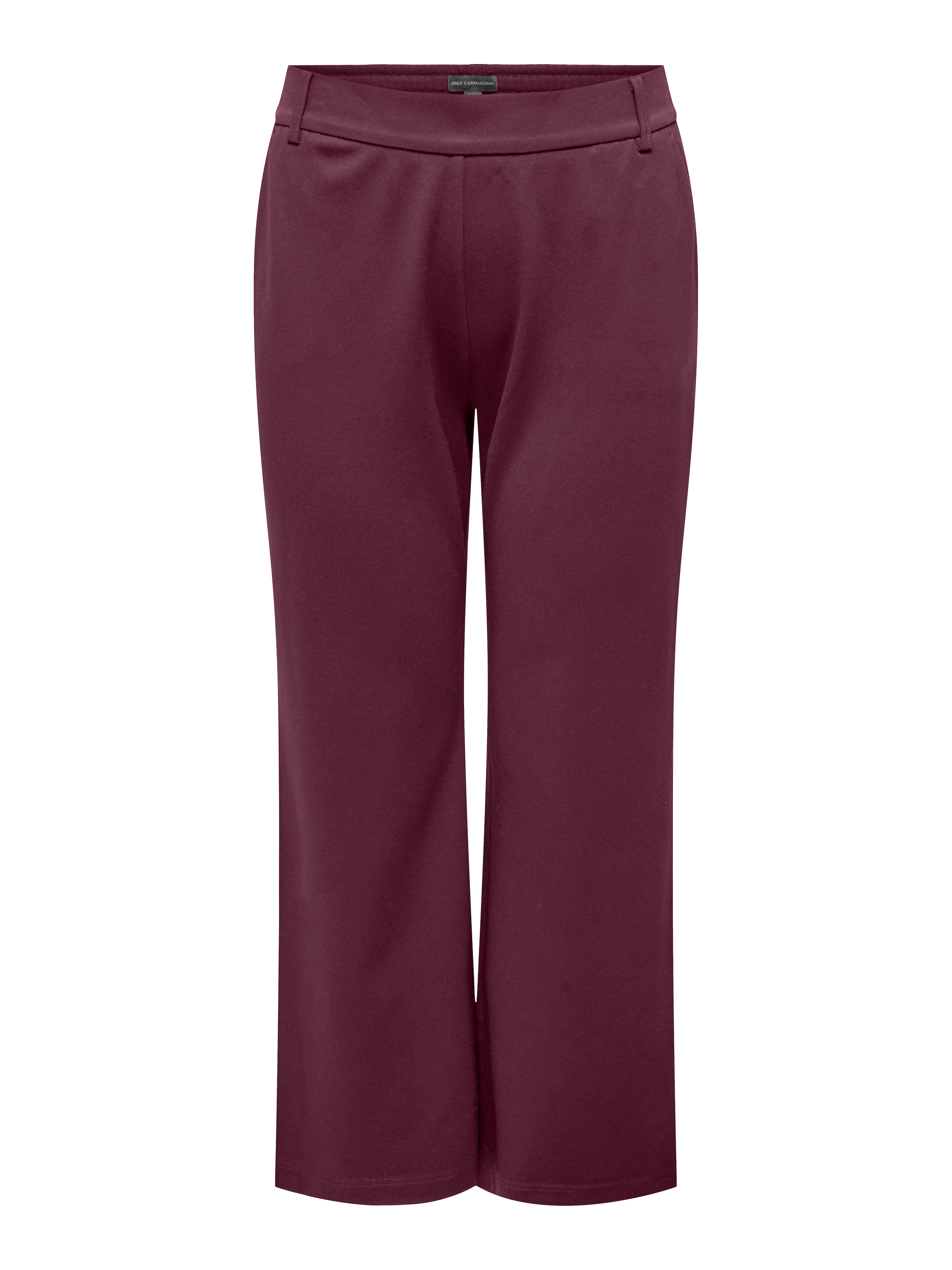 ONLY CARMAKOMA Pantalon de costume »CARGOLDTRASH LIFE MW STRAIGHT PANT NOOS«  Mélange viscose, taille normale
