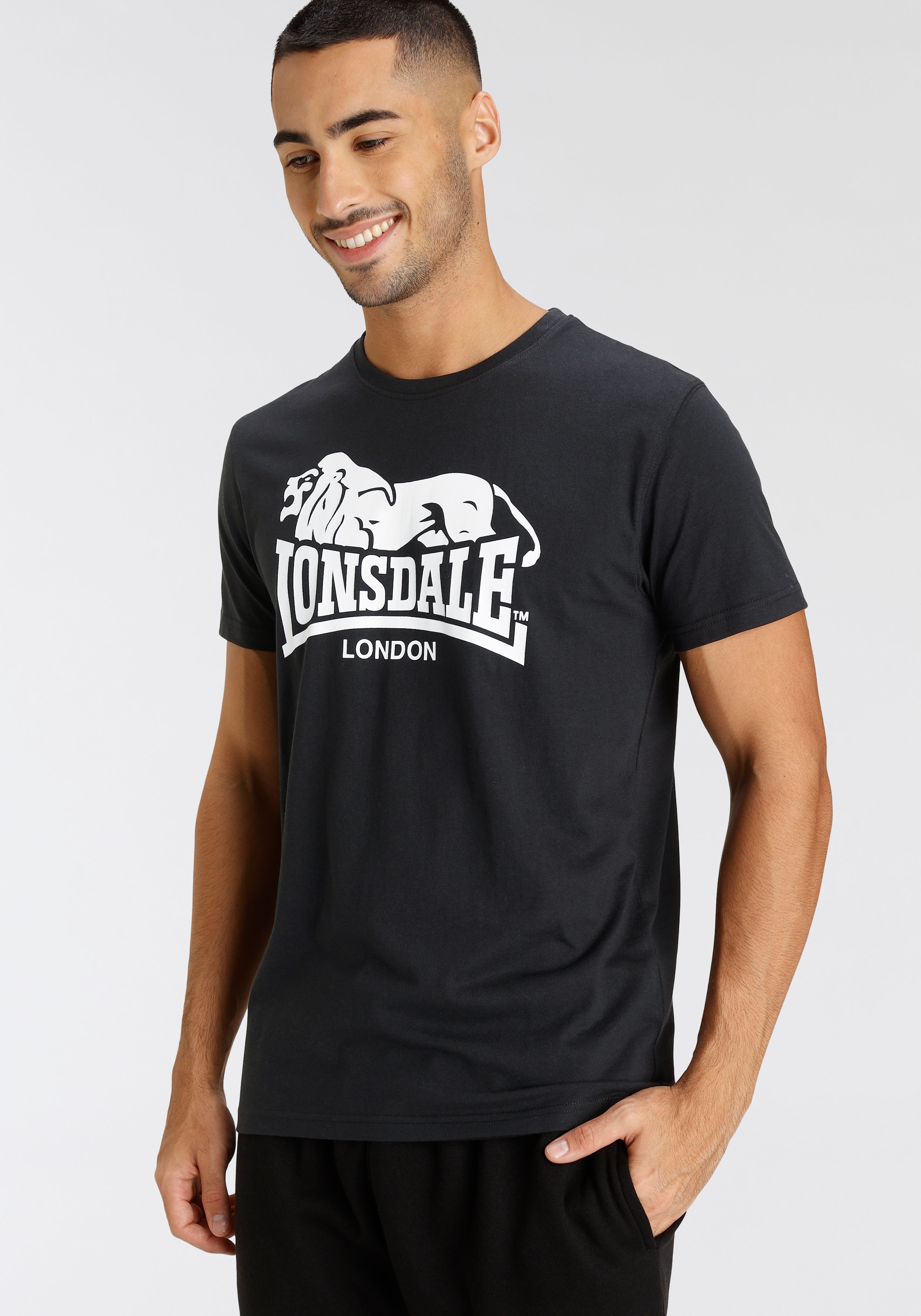 Lonsdale T-Shirt, (Packung, 2 tlg., 2er-Pack)