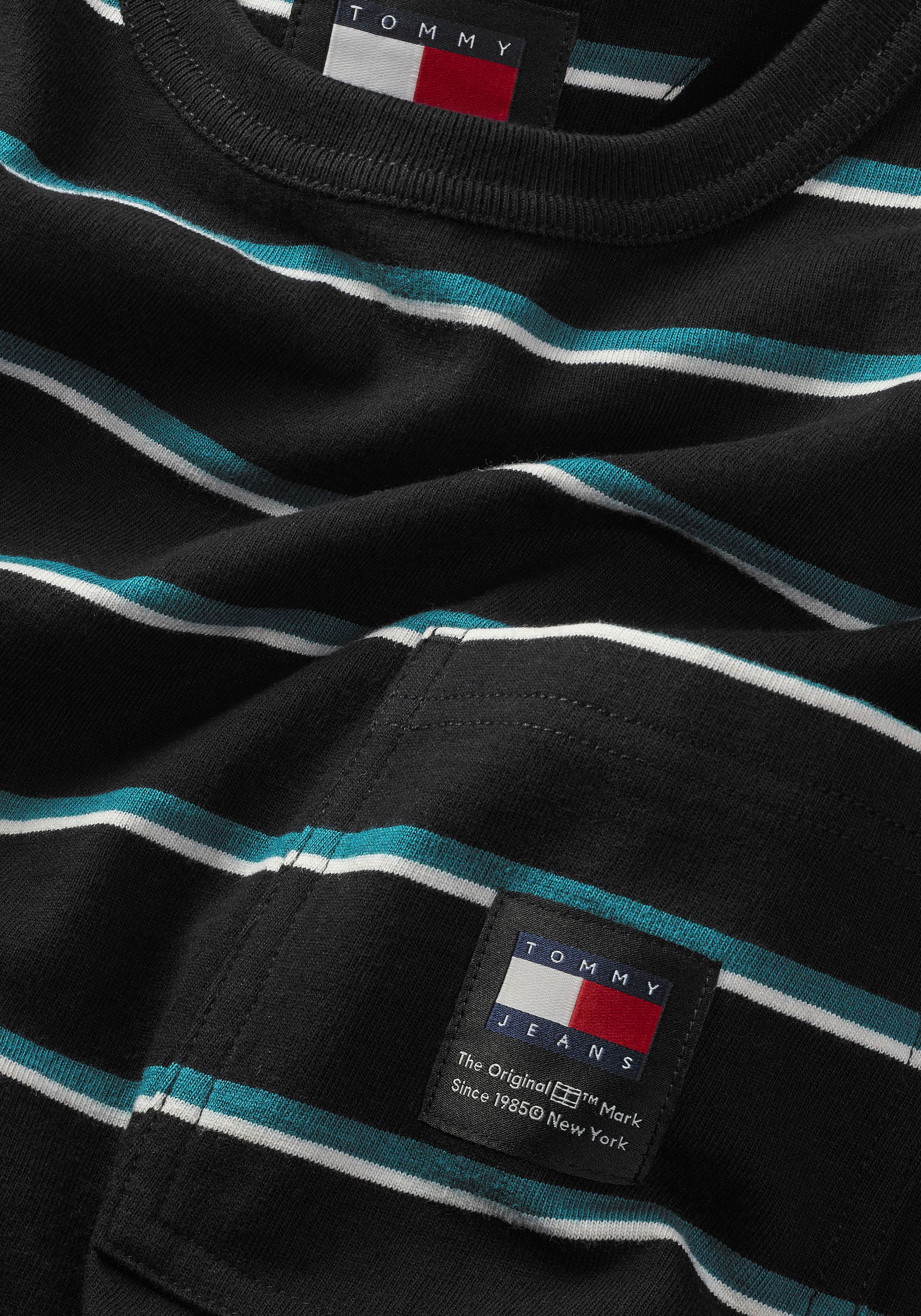 Tommy Jeans T-Shirt »TJM REG EASY STRIPE TEE«, gestreift