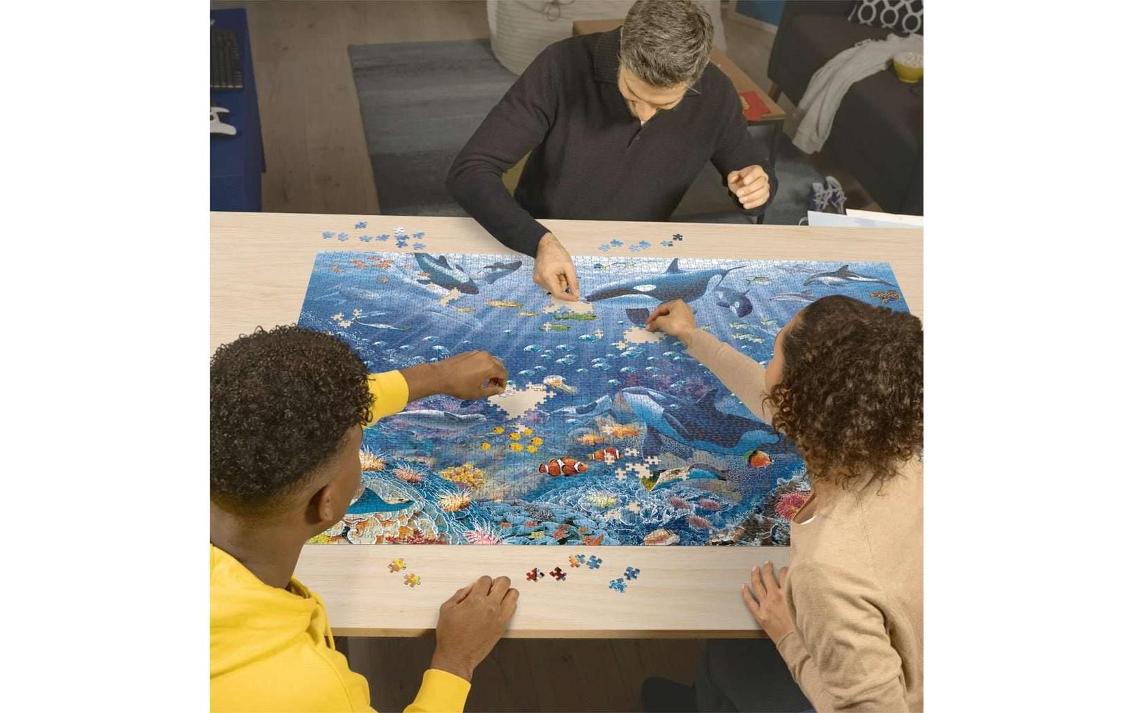 Ravensburger Puzzle »Bunter Unterwasserspass« fabriqué en Allemagne