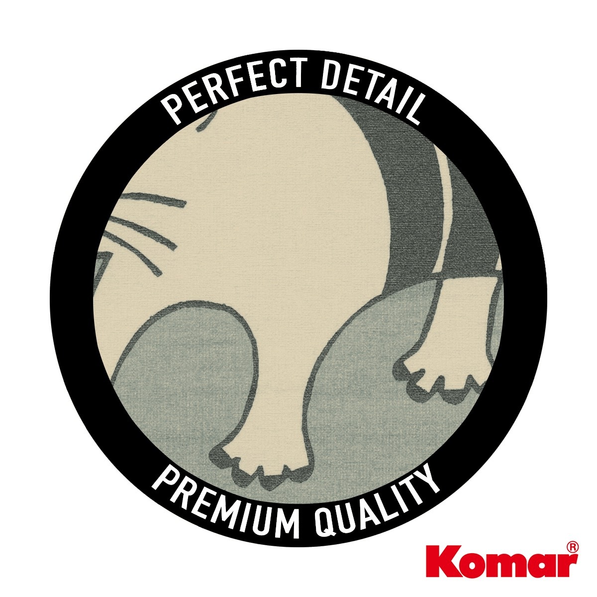 Komar Fototapete »Vlies Fototapete - Wobble Zoo - Grösse 300 x 250 cm« Motiv | bedruckt glatt