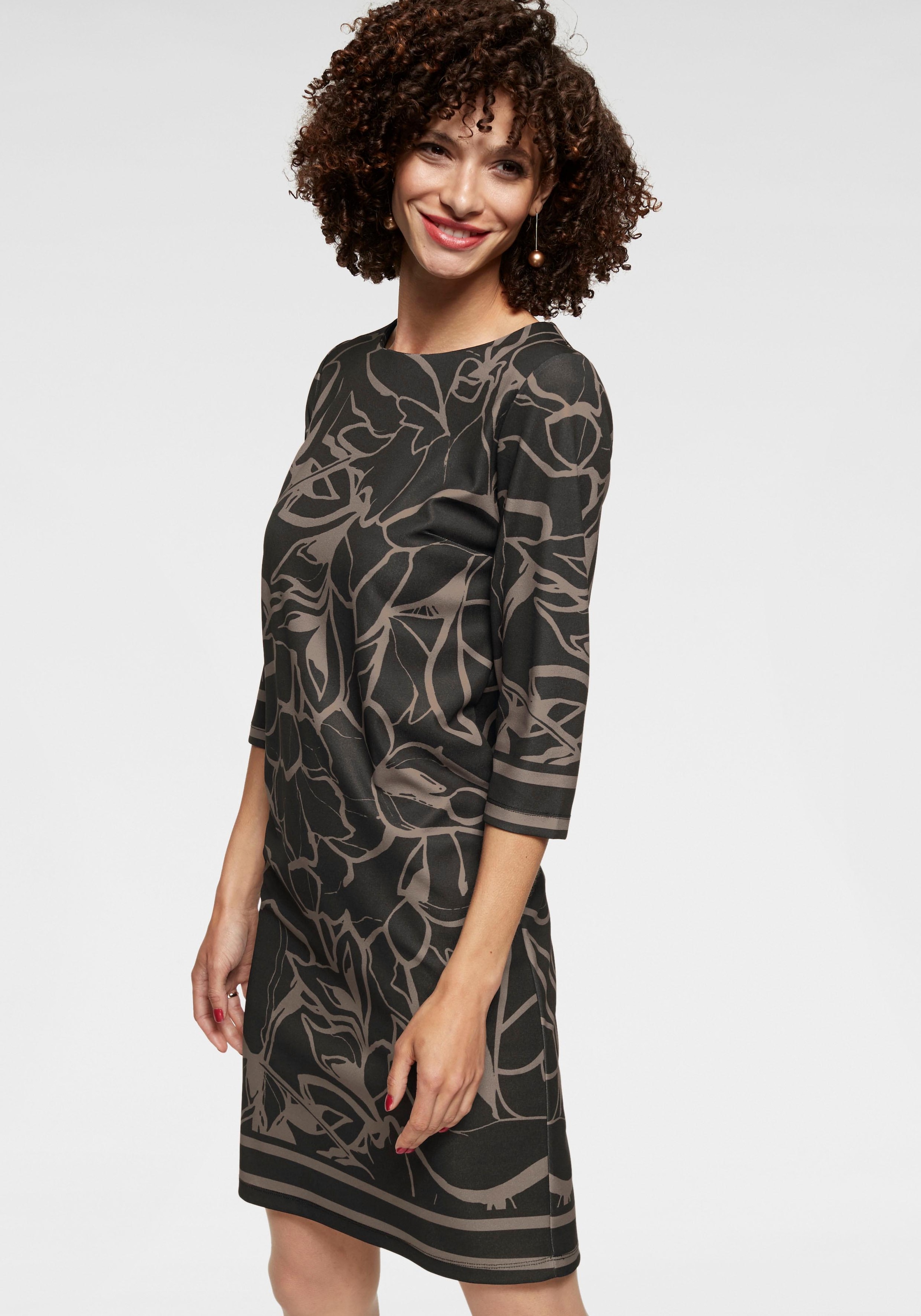Image of Aniston SELECTED Jerseykleid, mit interessantem Allover-Print bei Ackermann Versand Schweiz