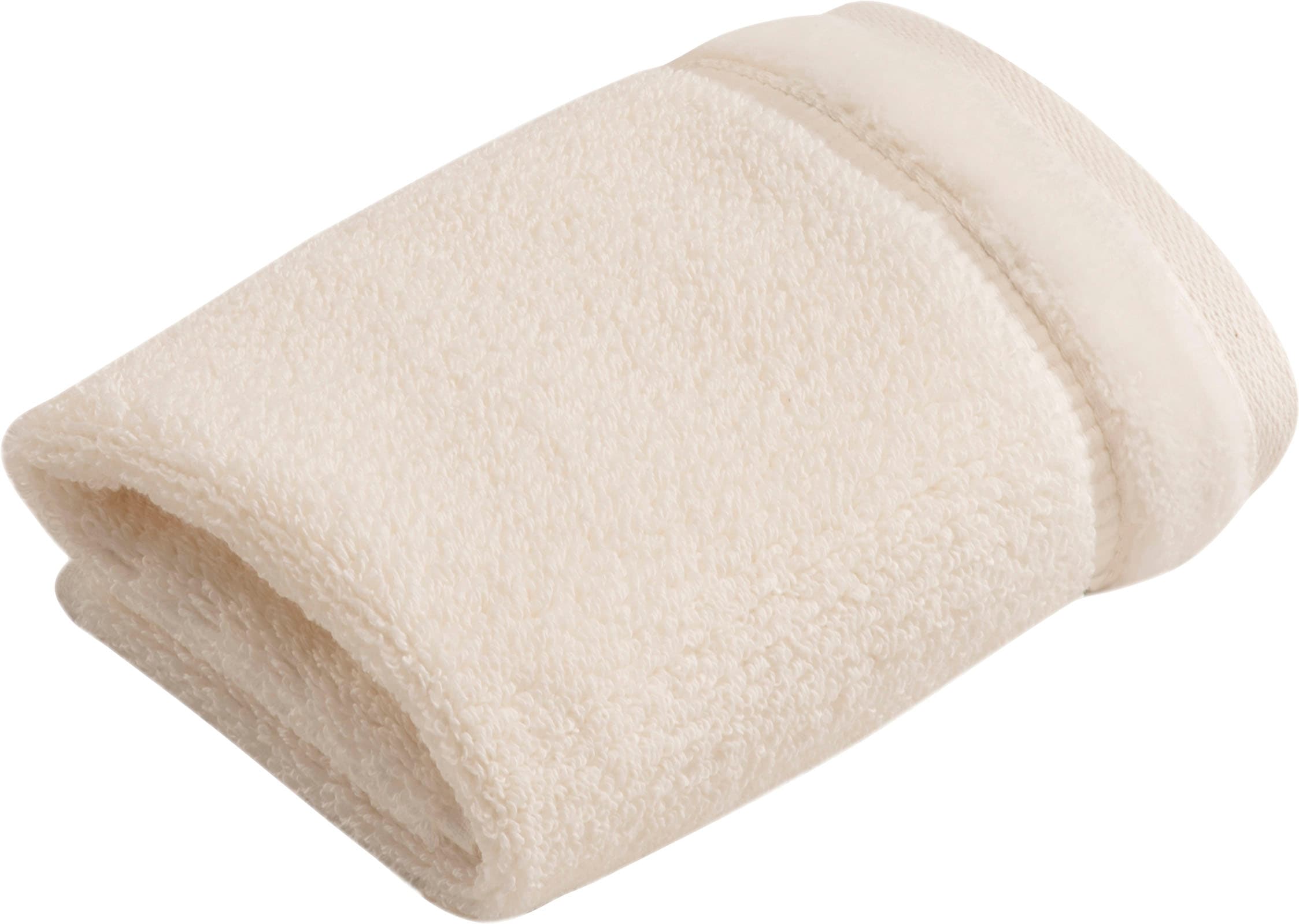 Image of Vossen Seiftuch "Pure" Waschlappen im Set, Baumwolle & VEGAN, mit eleganter Veloursbordüre