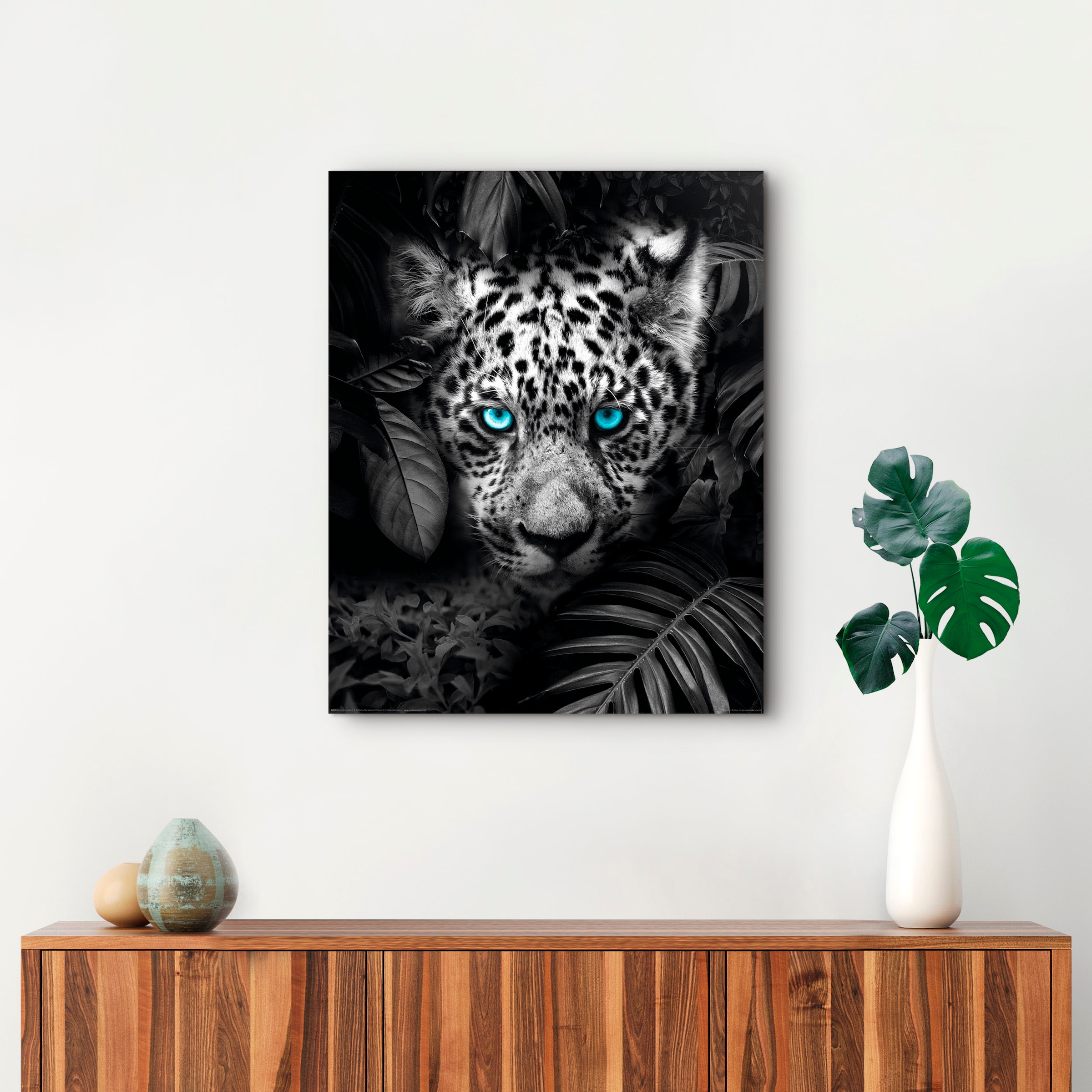 Reinders! Holzbild »Blue Eyed Leopard«, (1 kaufen St.)