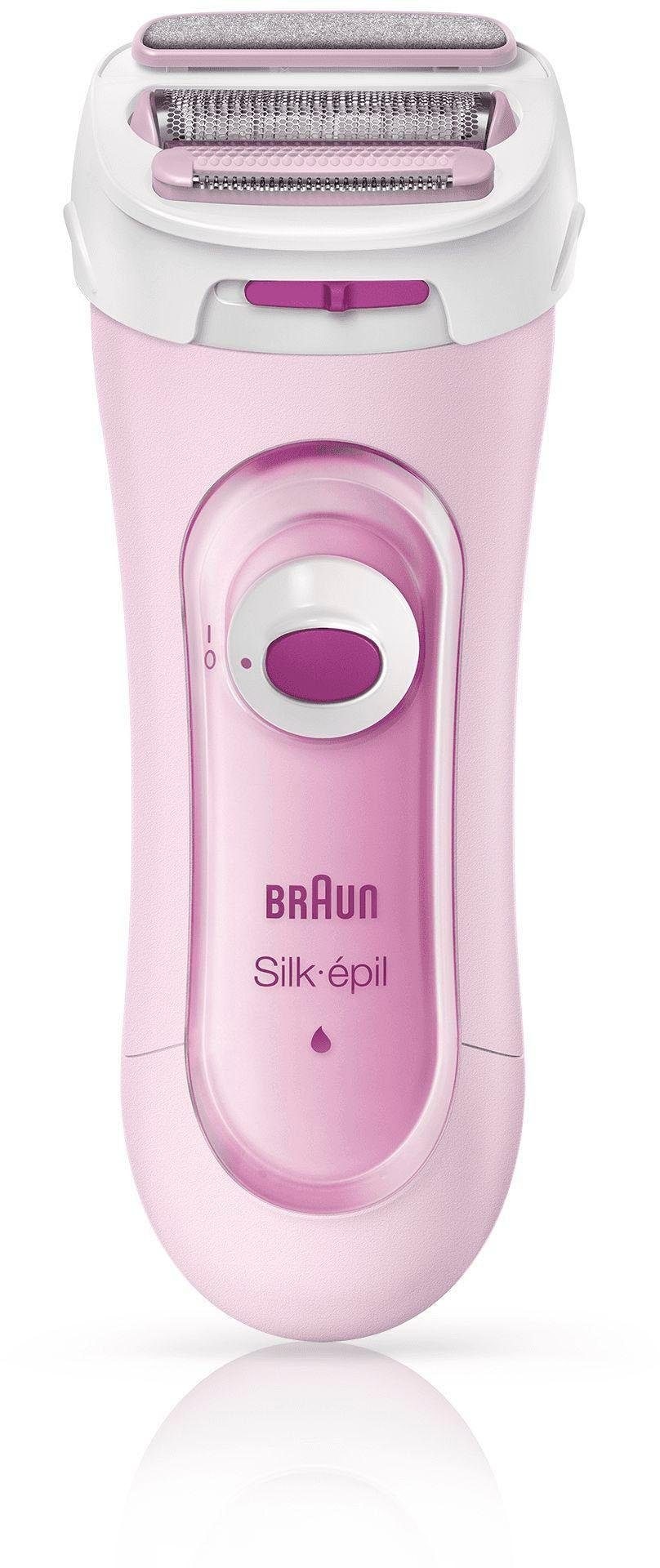 Braun Elektrorasierer »Silk-épil Lady Shaver 5-360 3-in-1«, Kabelgebundenes Gerät