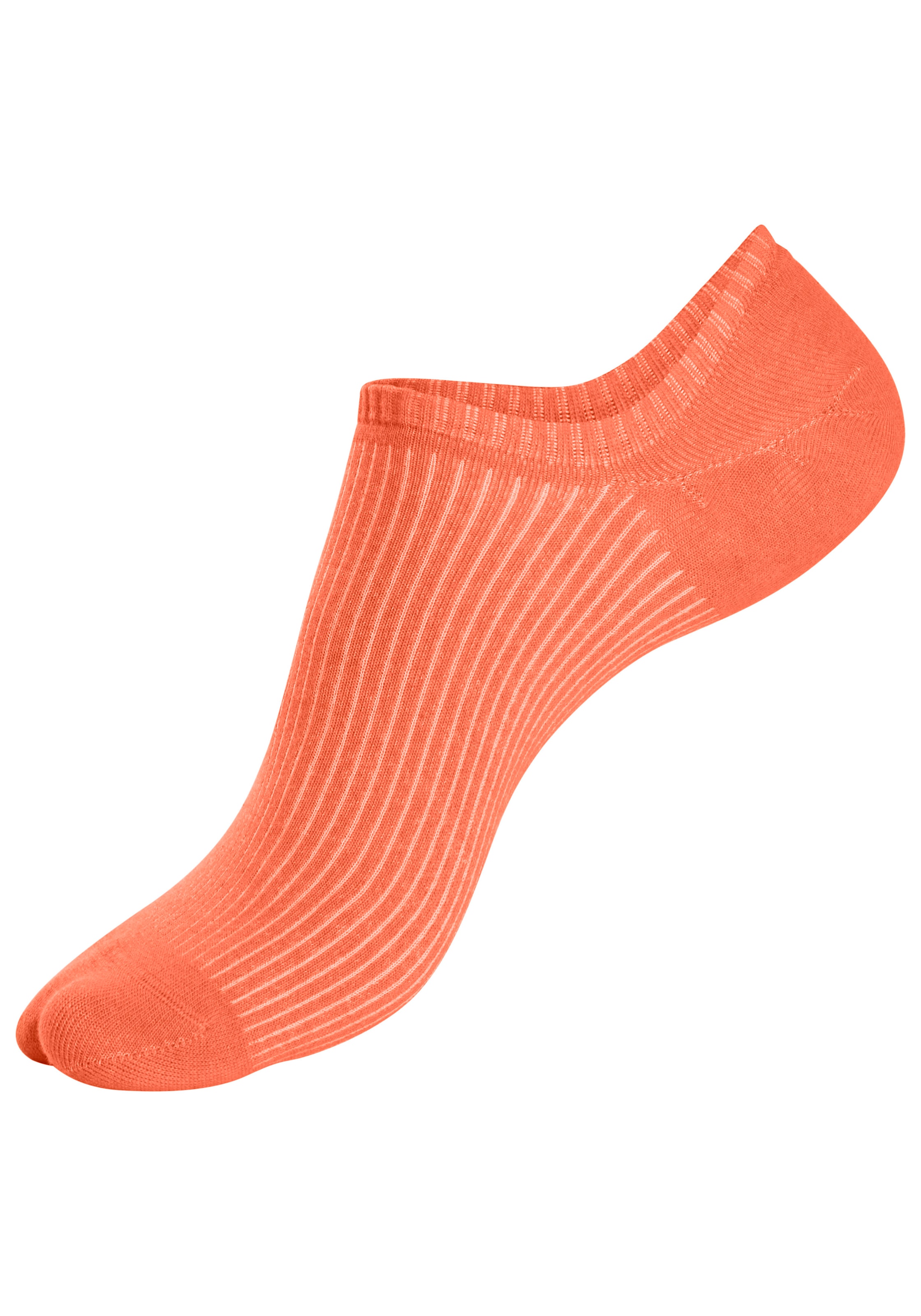 H.I.S Chaussettes de baskets Paquet, 7 Couple tlg. invisible und gerippt
