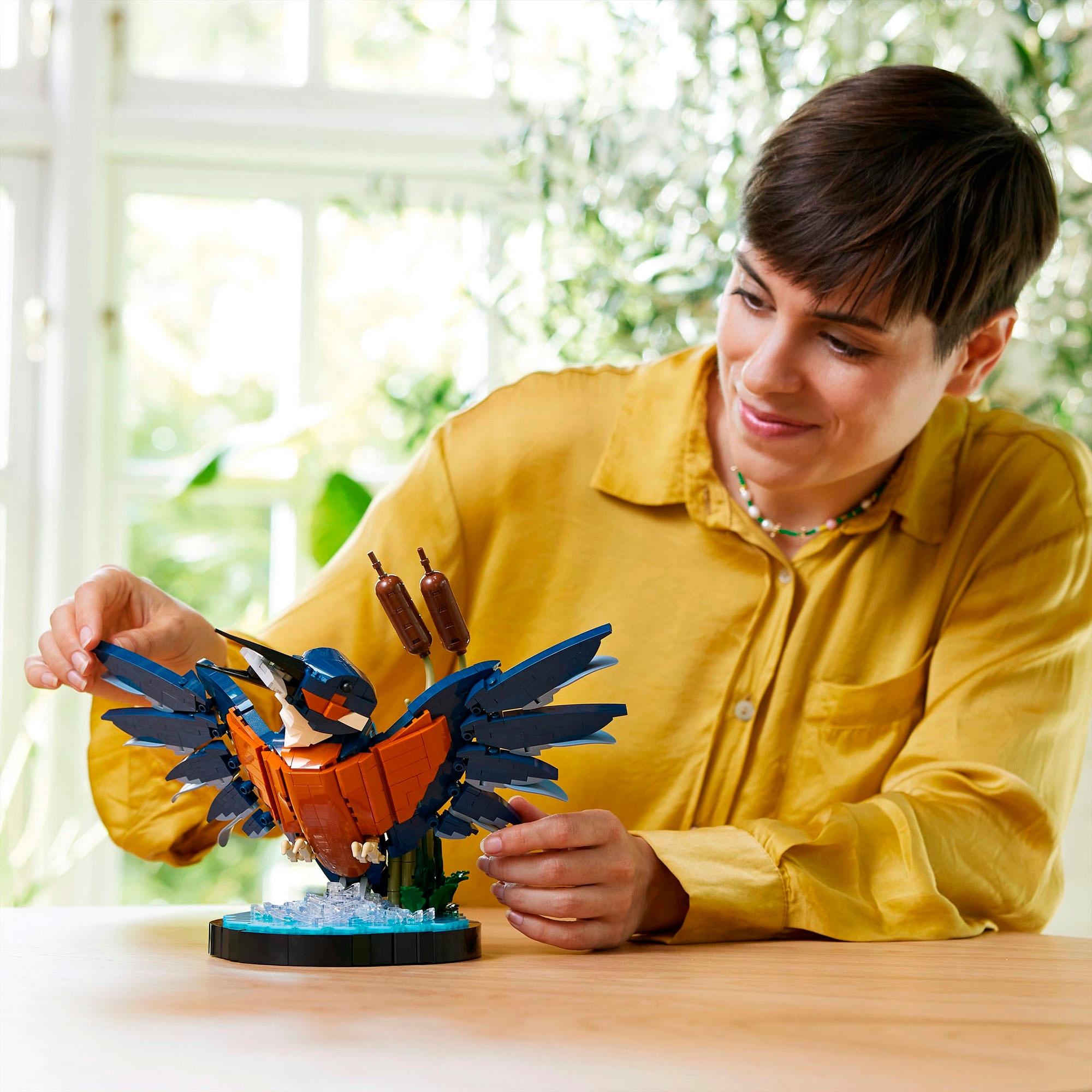 LEGO® Konstruktionsspielsteine »Eisvogel (10331), LEGO Icons« Made in Europe