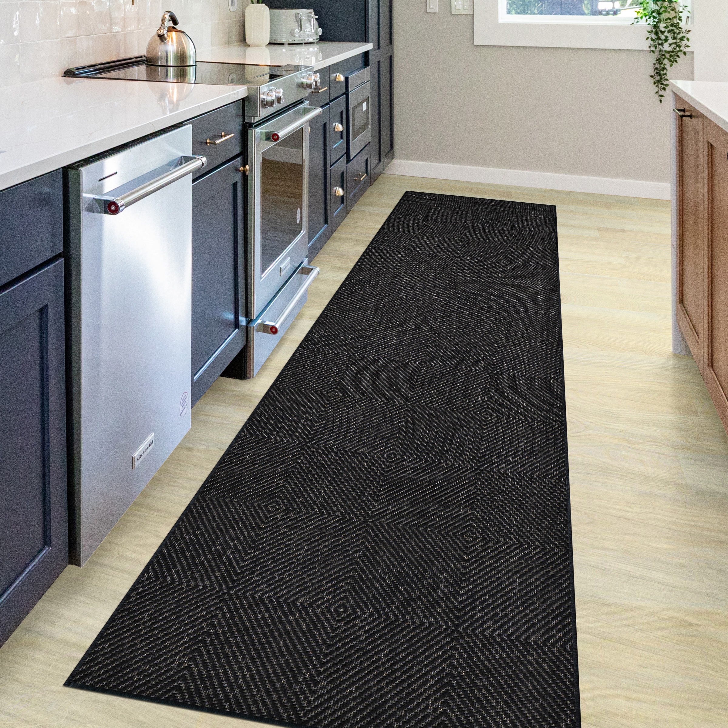 Image of GOODproduct Teppich "Anna, auch als Läufer erhältlich" rechteckig 3 mm Höhe In- und Outdoor geeignet, Sisal-Optik, Wetterfest & UV-beständig