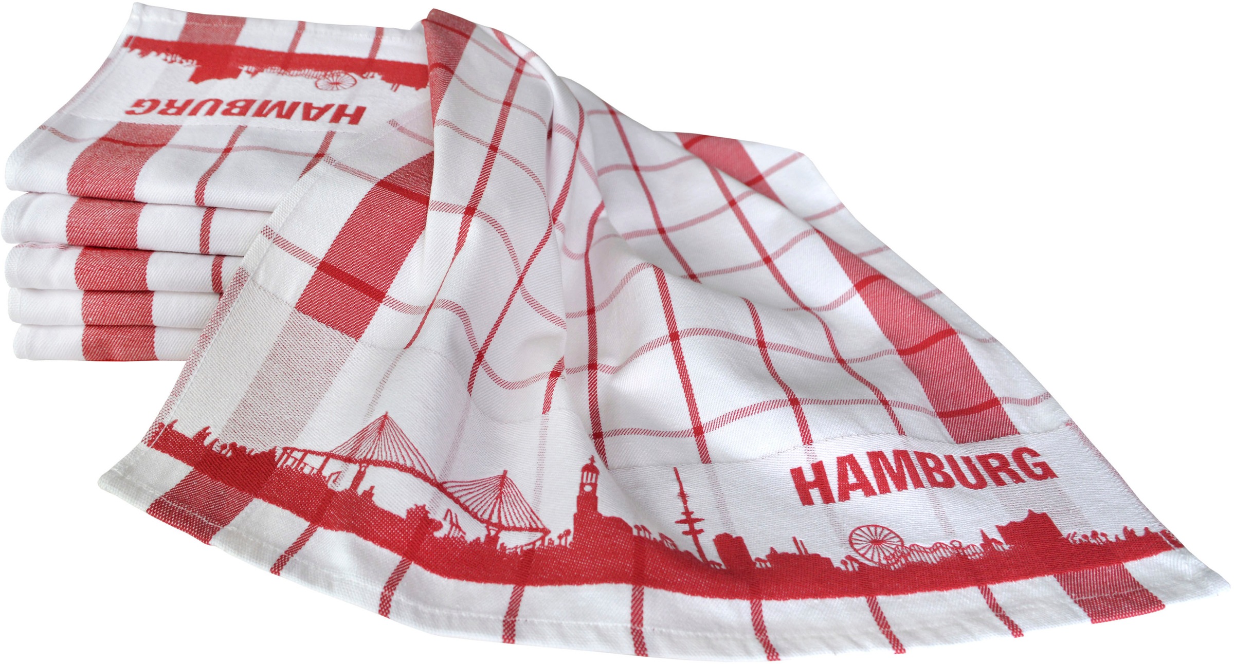 Image of GOODproduct Geschirrtuch "Hamburg" Premium, 285g/m², weich, Küchentücher, Trockentuch, Reine Baumwolle