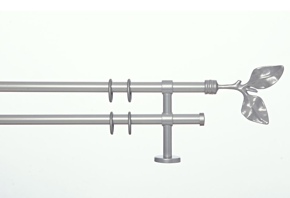 Image of indeko Gardinenstange »Acanthus«, 2 läufig-läufig, Wunschmasslänge bei Ackermann Versand Schweiz