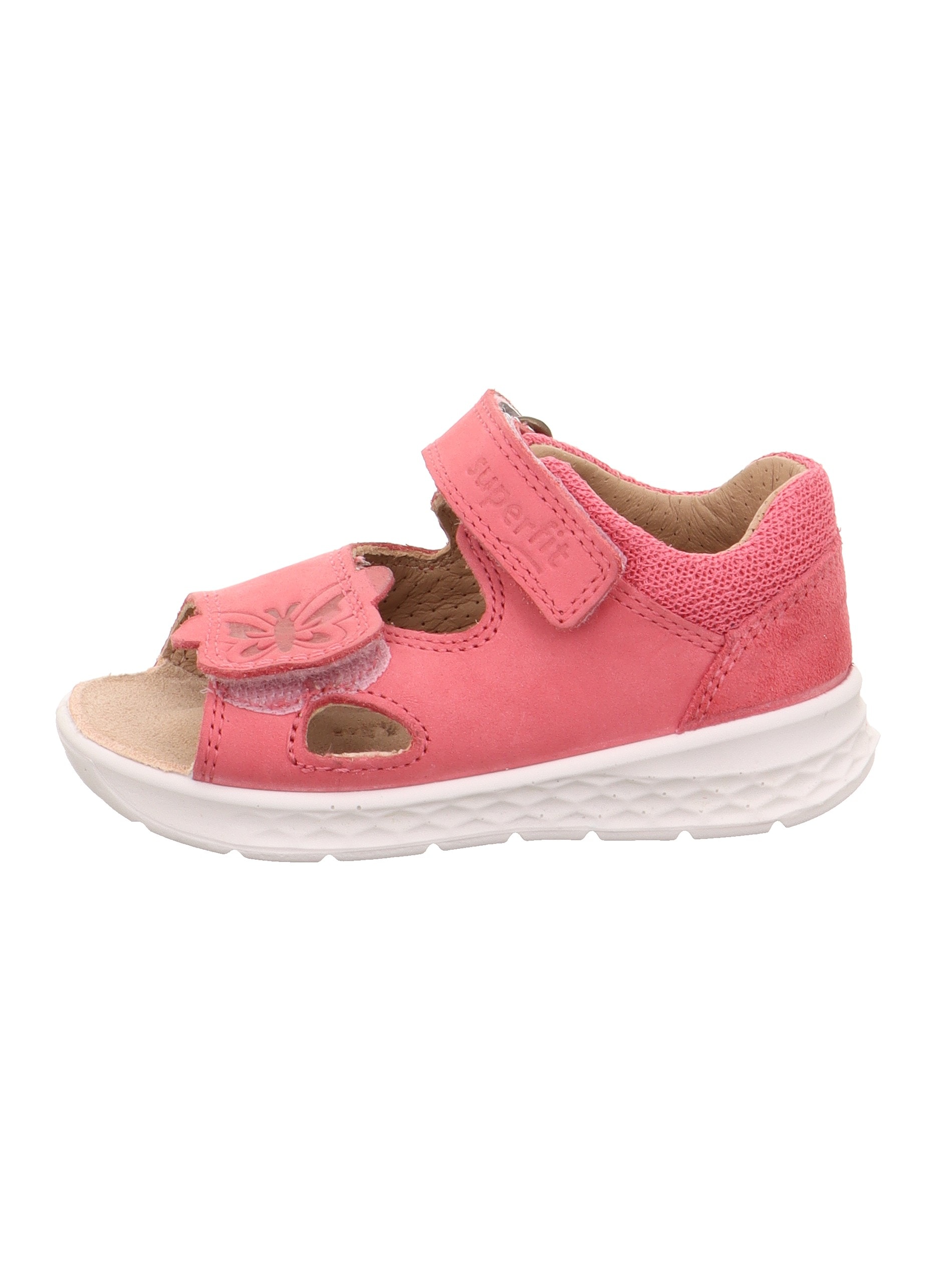 Superfit Sandale »LAGOON WMS: mittel«  Sandalette mit Klett und Lederfutter, Grössenschablone zum Download