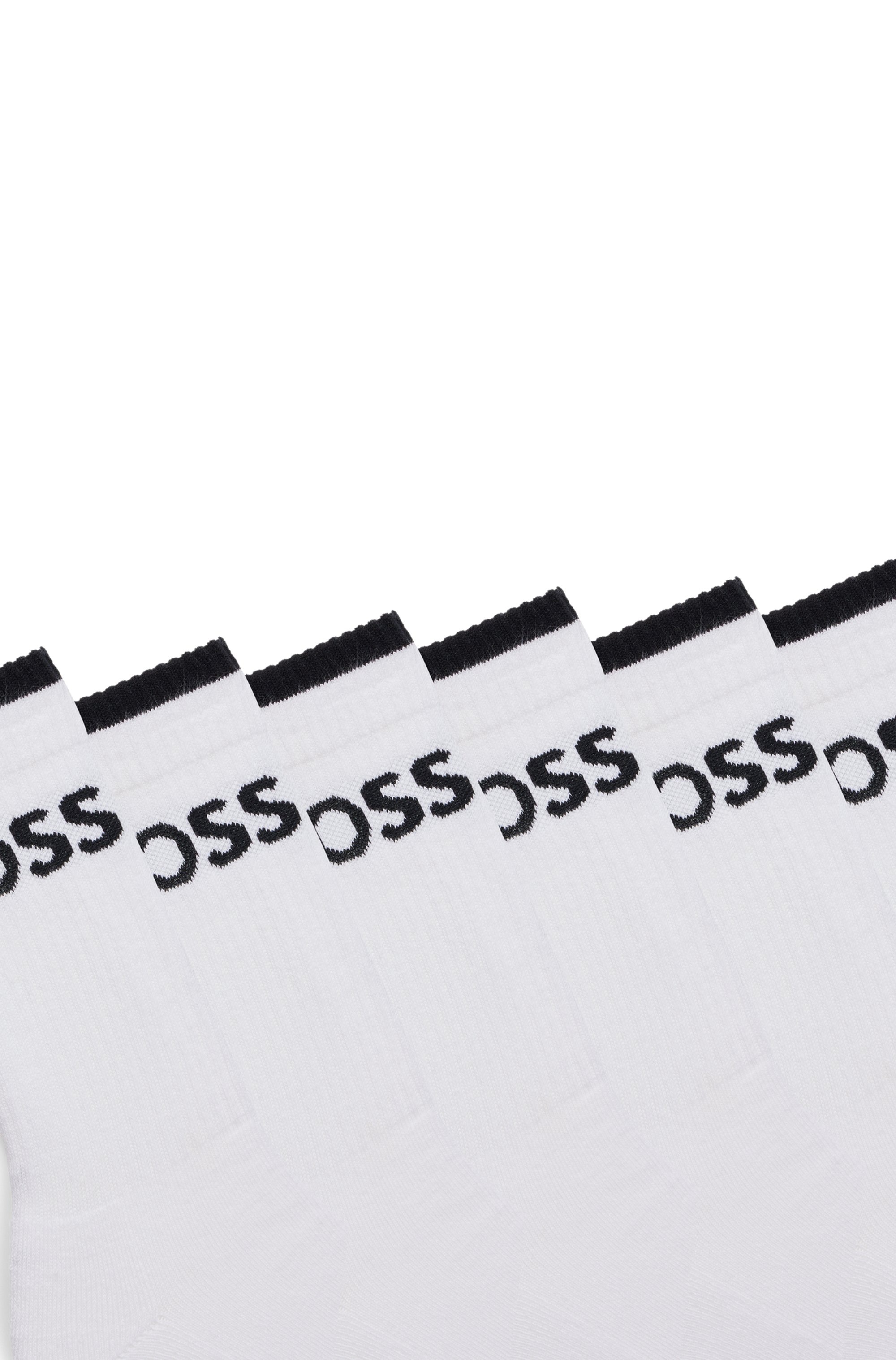 BOSS »6P QS Stripe CC« Packung, 6er, 6 Stk. tlg. mit BOSS Schriftzug