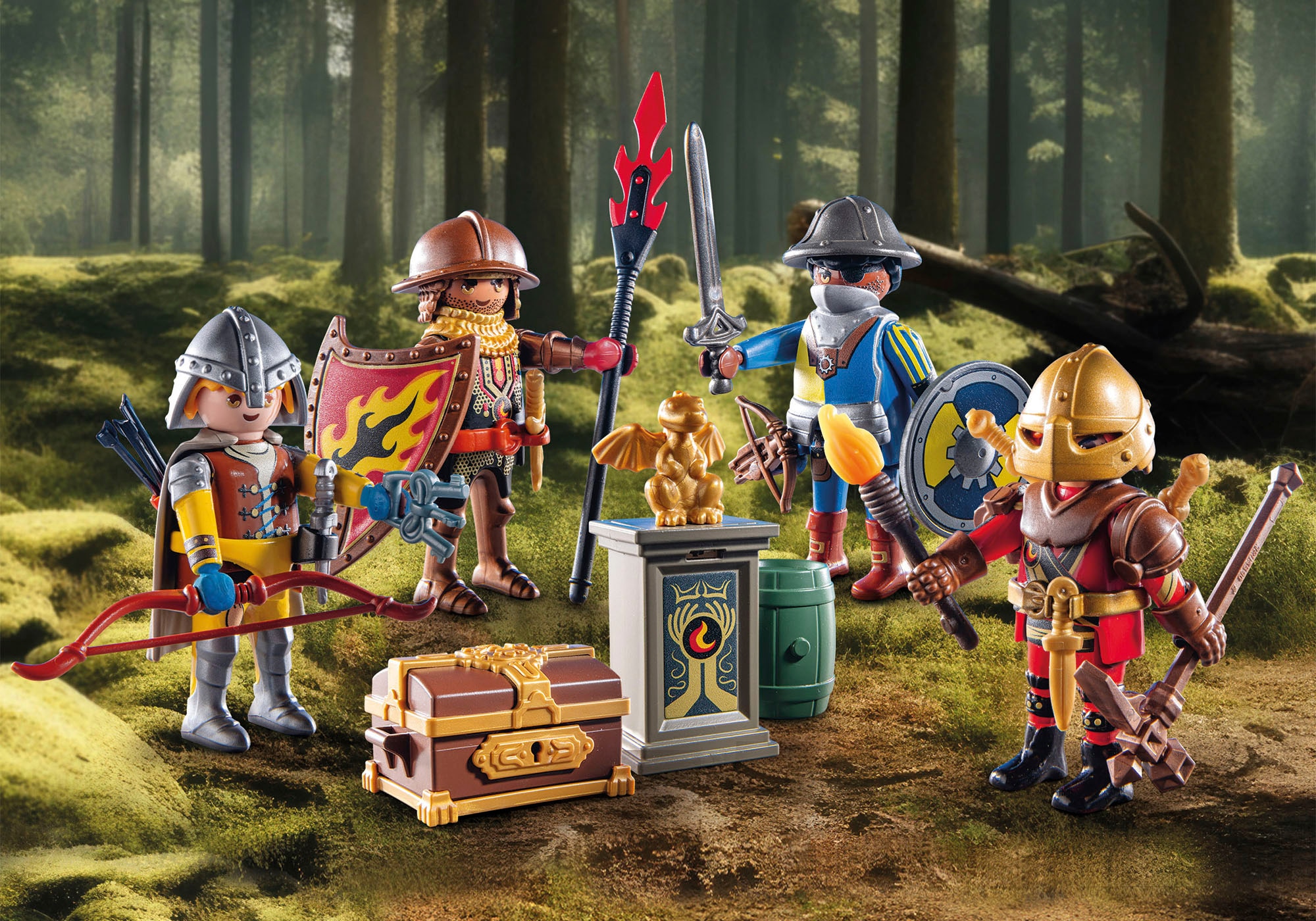 Playmobil® Konstruktions-Spielset »Novelmore, Ritter von Novelmore (71487), My Figures«, (45 St.), Made in Europe