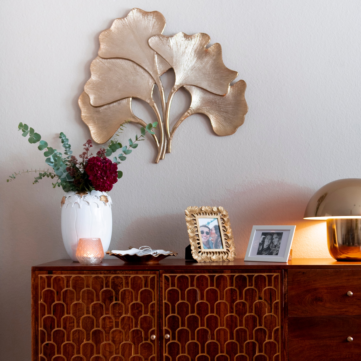 Kare Design Einzelrahmen »Bilderrahmen Ginkgo 10x15cm«