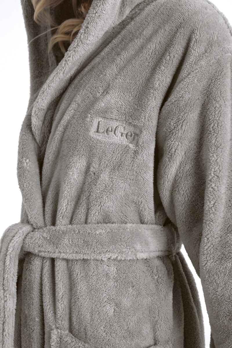 LeGer Home by Lena Gercke Unisex-Bademantel »Lovina«, (1 St.), kuschelig weicher Fleece, für Damen und Herren, XS-3XL
