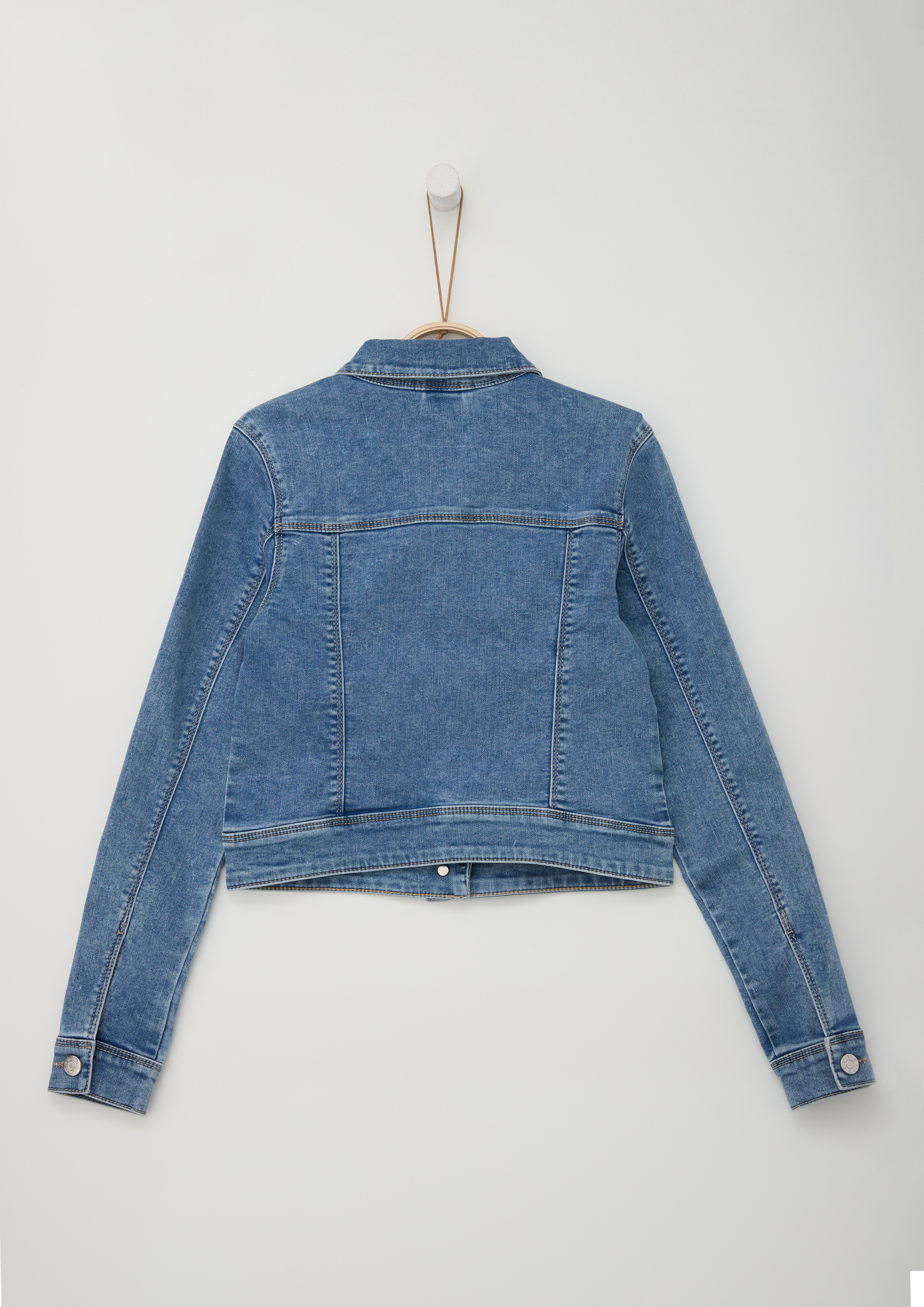 s.Oliver Junior Jeansjacke, mit Taschen