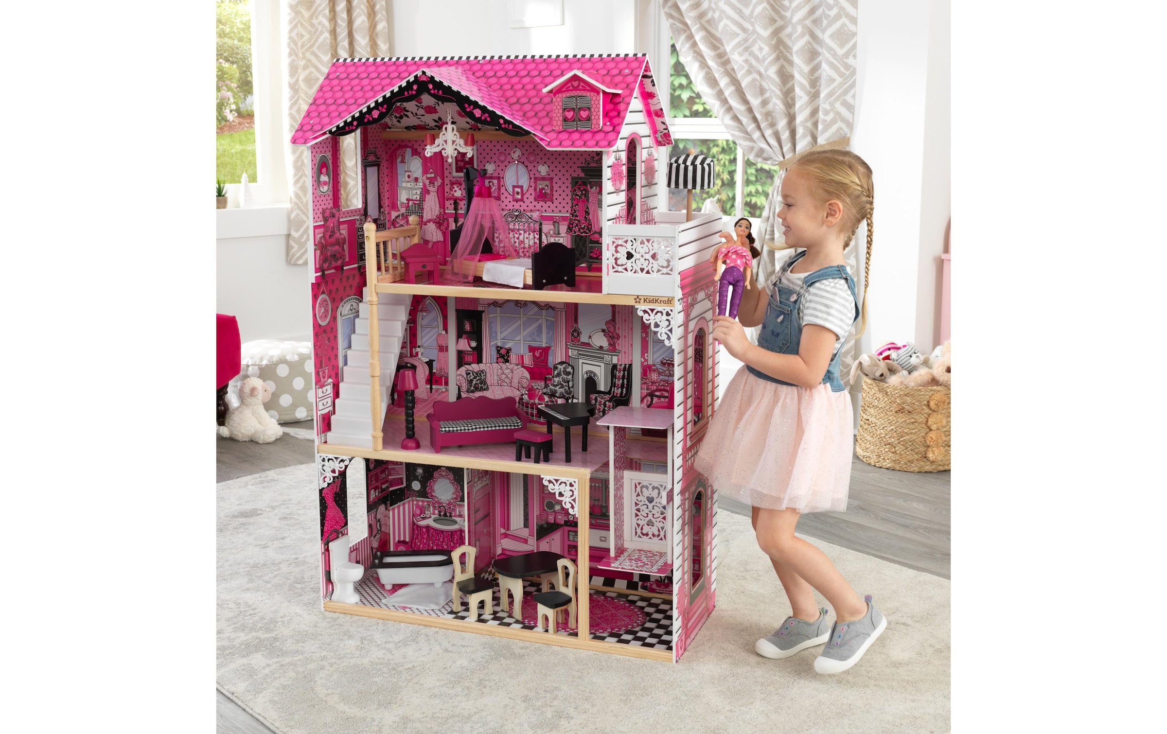 KidKraft® Puppenhaus »Amelia 15-teilig«