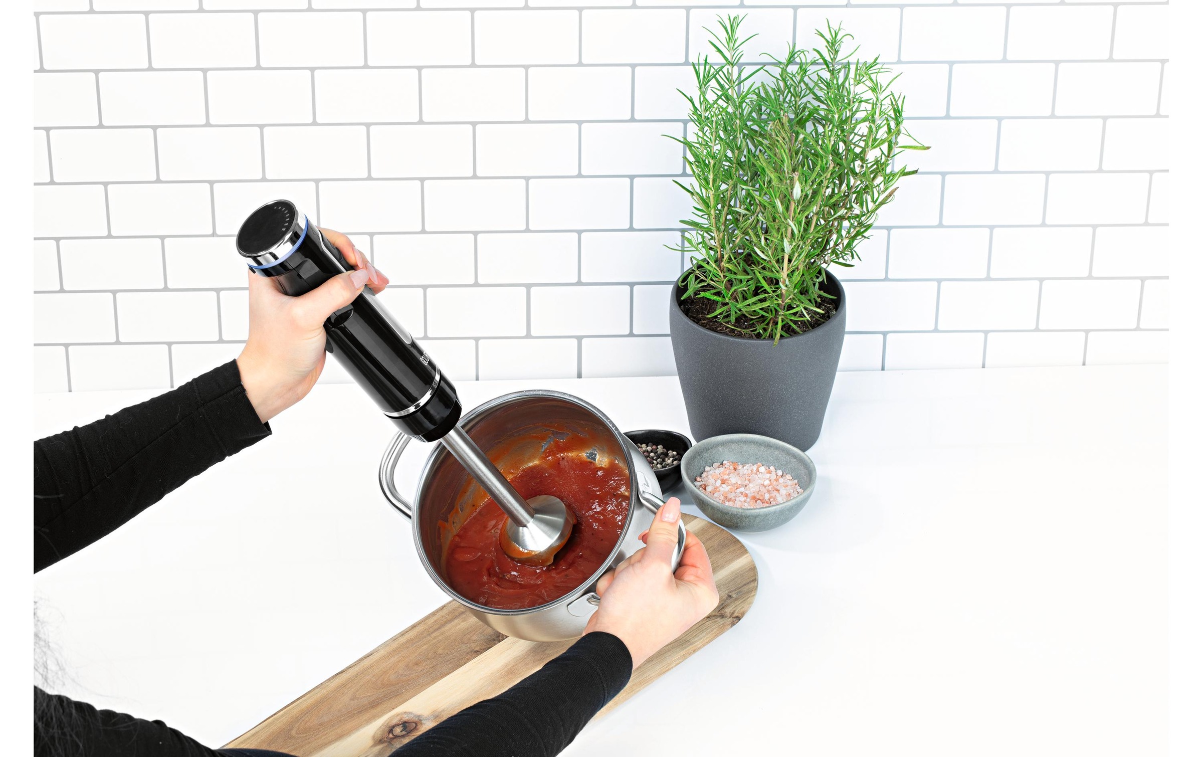 GOURMETmaxx Stabmixer »Schwarz«, 200 W