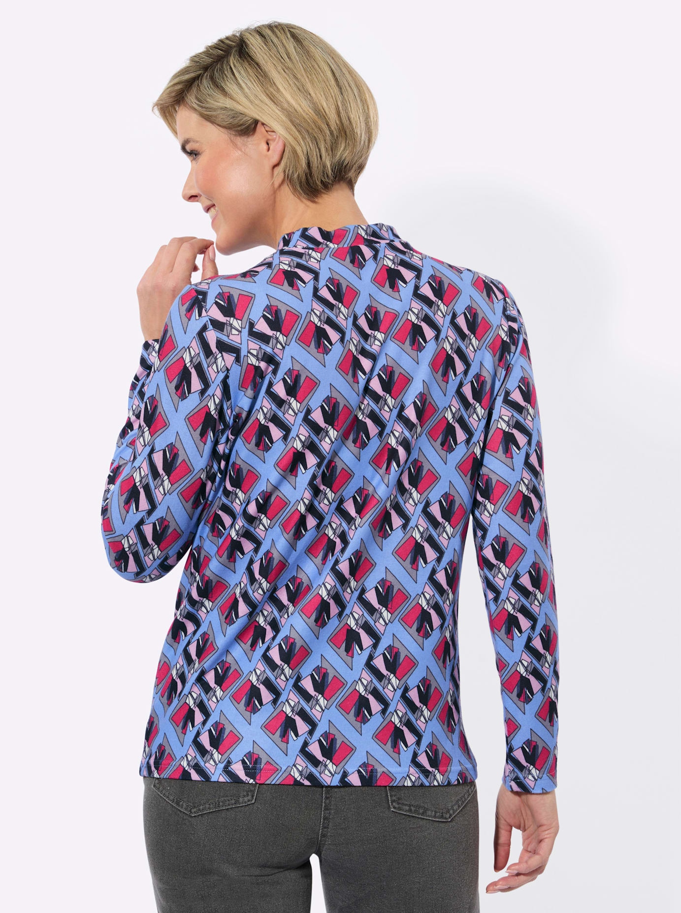 Classic Basics Stehkragenshirt »Winter-Shirt« 1
