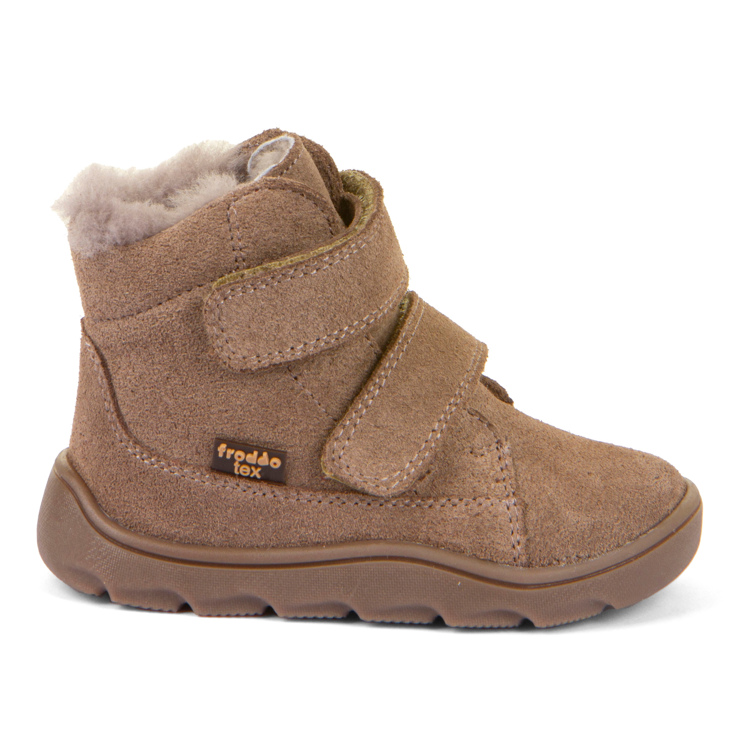 froddo® Chaussures pieds nus »ZERU TEX FURRY BAREFOOT«  Bottine à scratch, botte d'hiver avec équipement TEX
