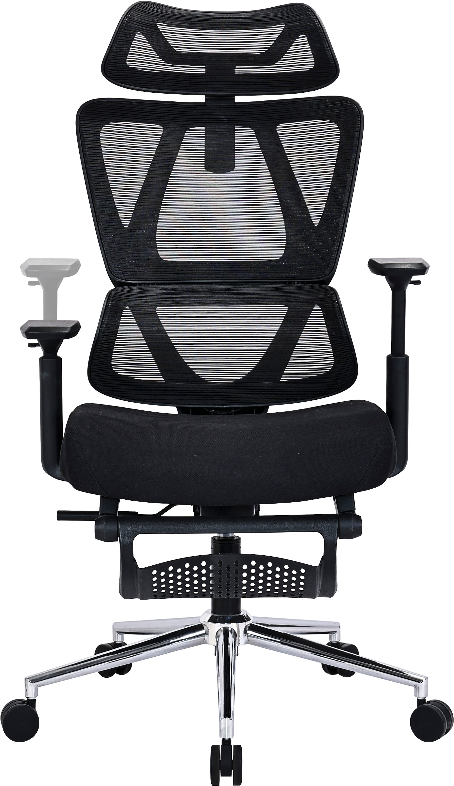 GOODproduct Drehstuhl »Andora, moderner ergonomischer Schreibtischstuhl« () mit Fussstütze