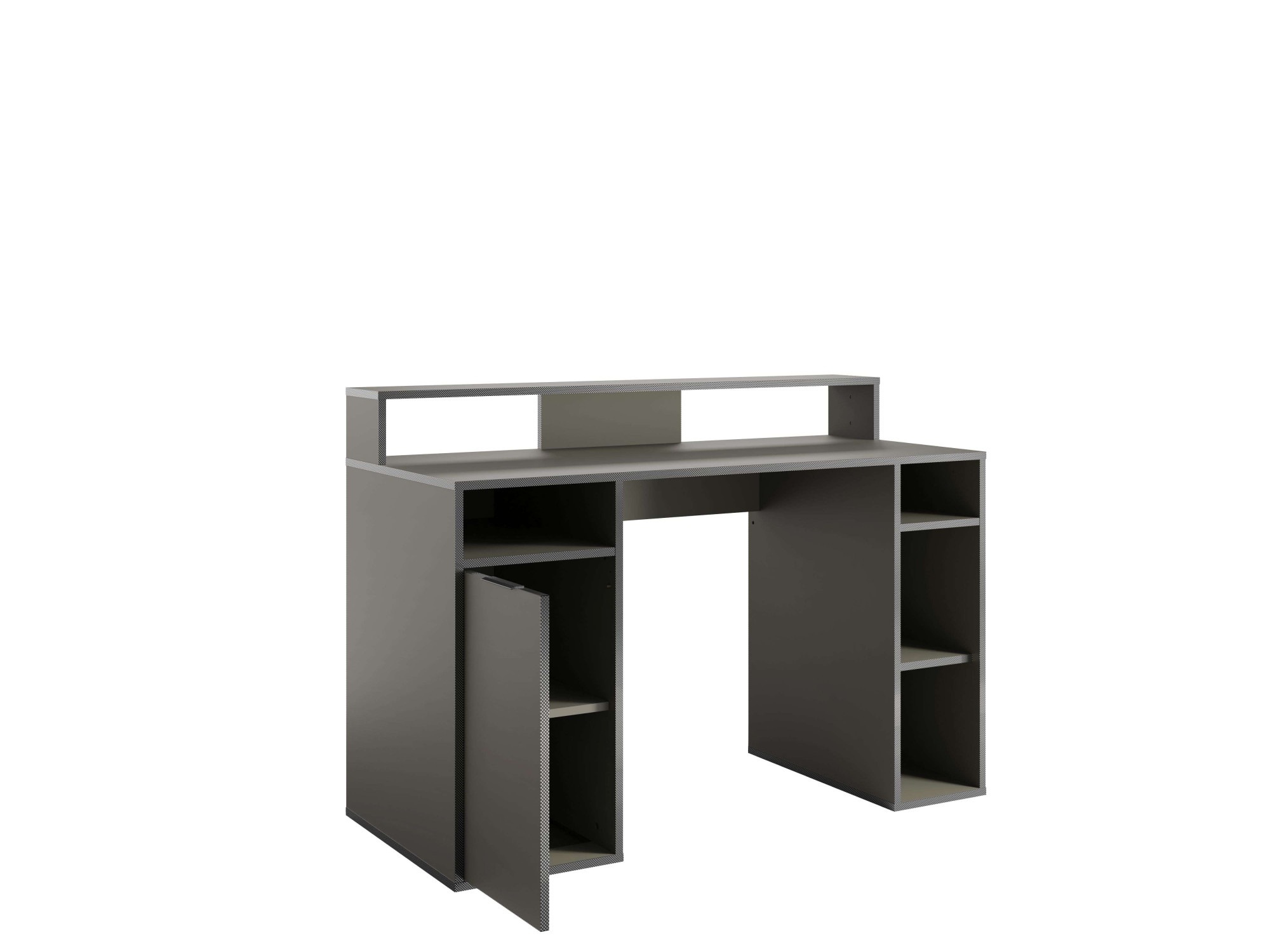 Home affaire Schreibtisch »Orem« Gamingtisch mit Tür und Monitoraufsatz, Breite 125 x 55 cm