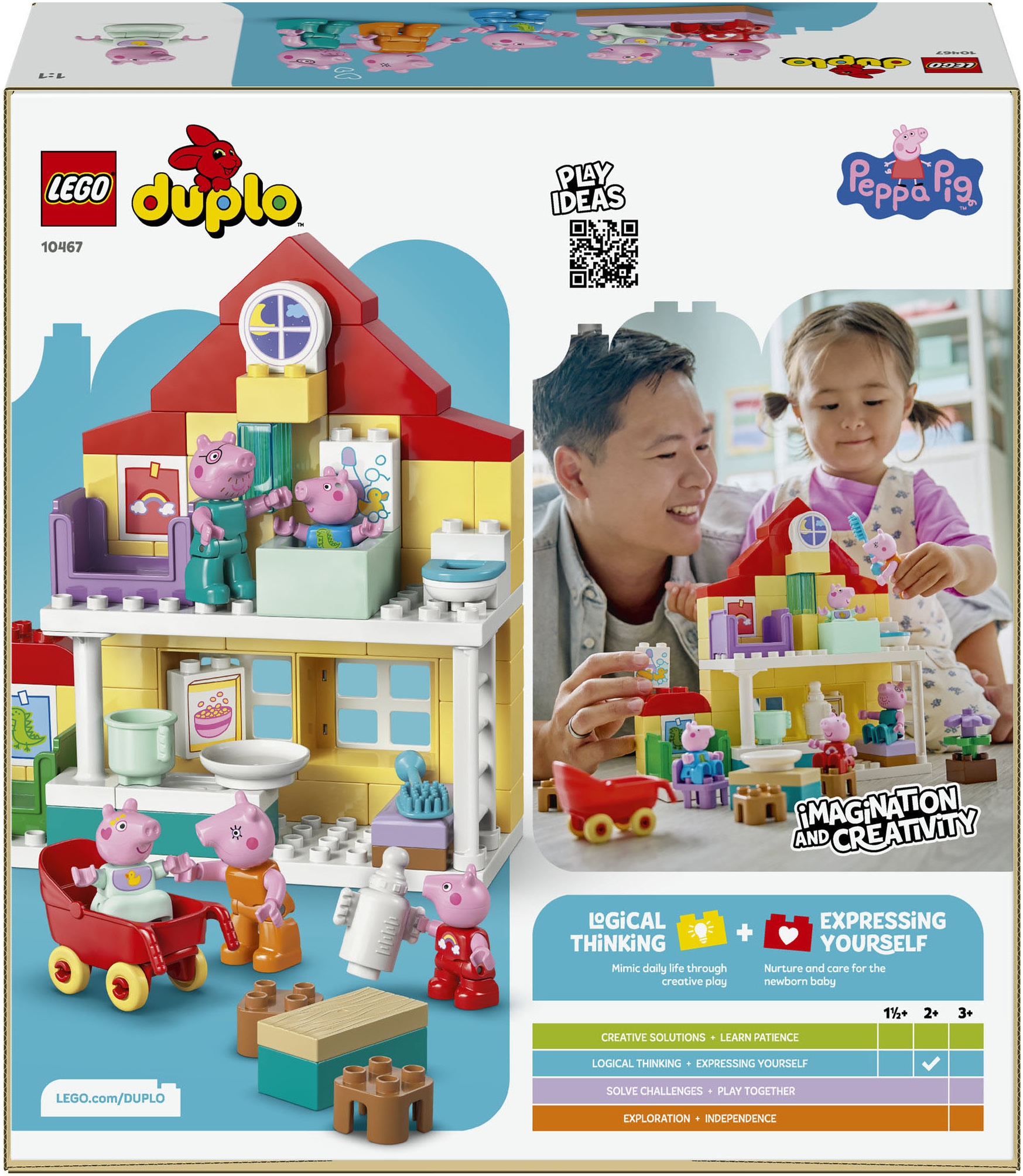 LEGO® Pions de construction »Familienhaus (10467), LEGO DUPLO Peppa Pig«