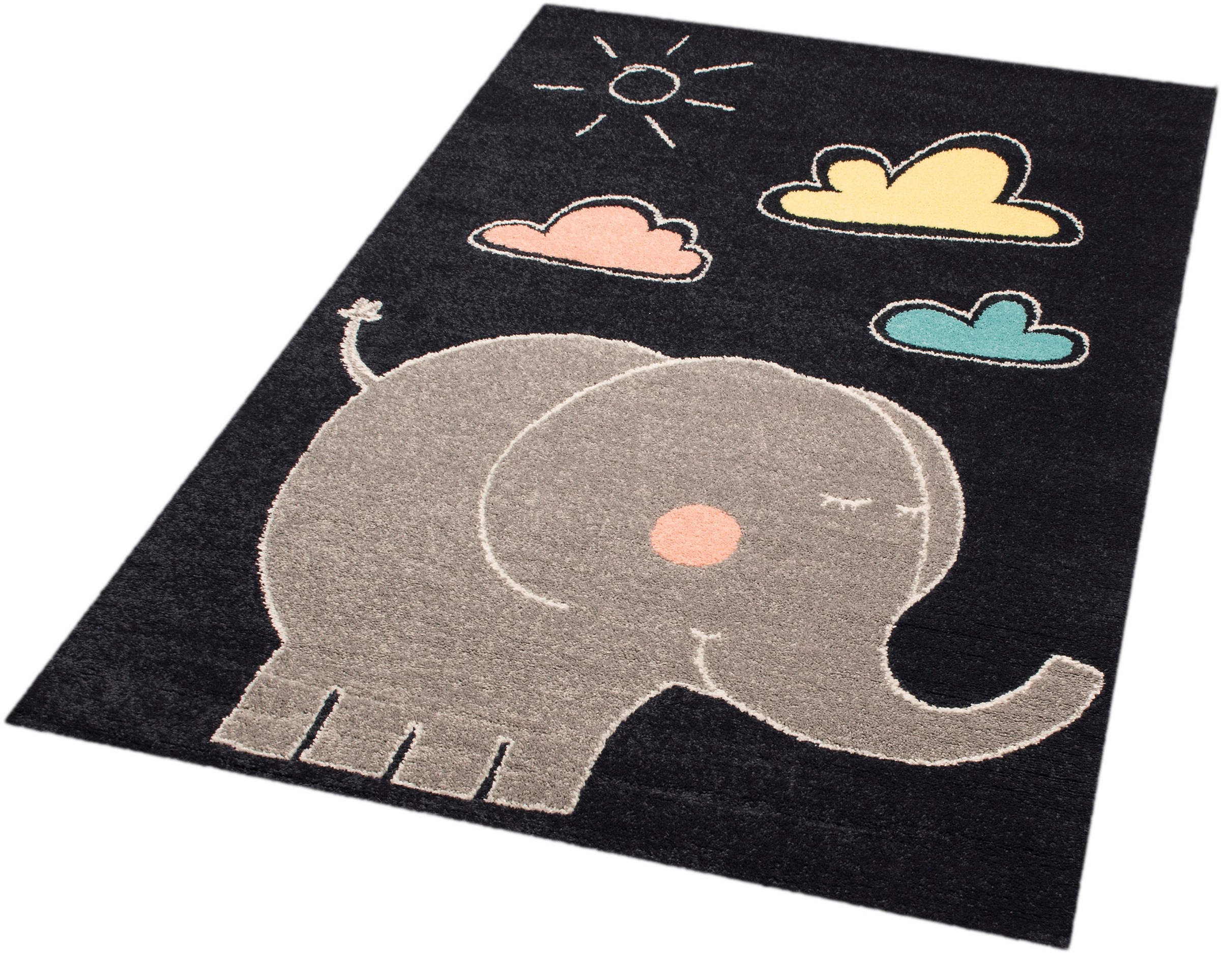 Image of Zala Living Kinderteppich »Elephant Jumbo«, rechteckig, 8 mm Höhe, Spielunterlage, besonders weich durch Microfaser bei Ackermann Versand Schweiz