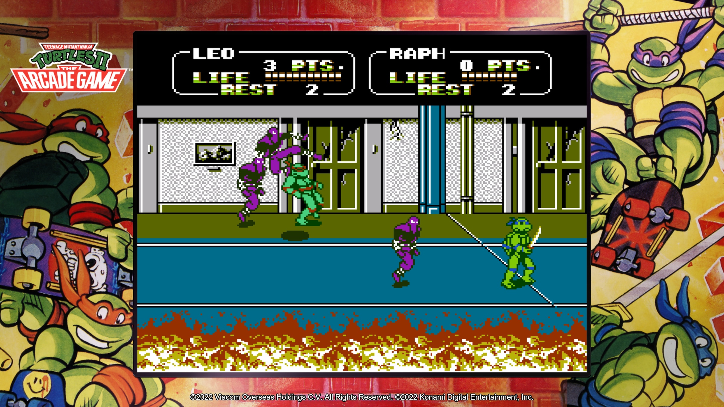 Konami Logiciel de jeu »Teenage Mutant Ninja Turtles - The Cowabunga Collection« PlayStation 5
