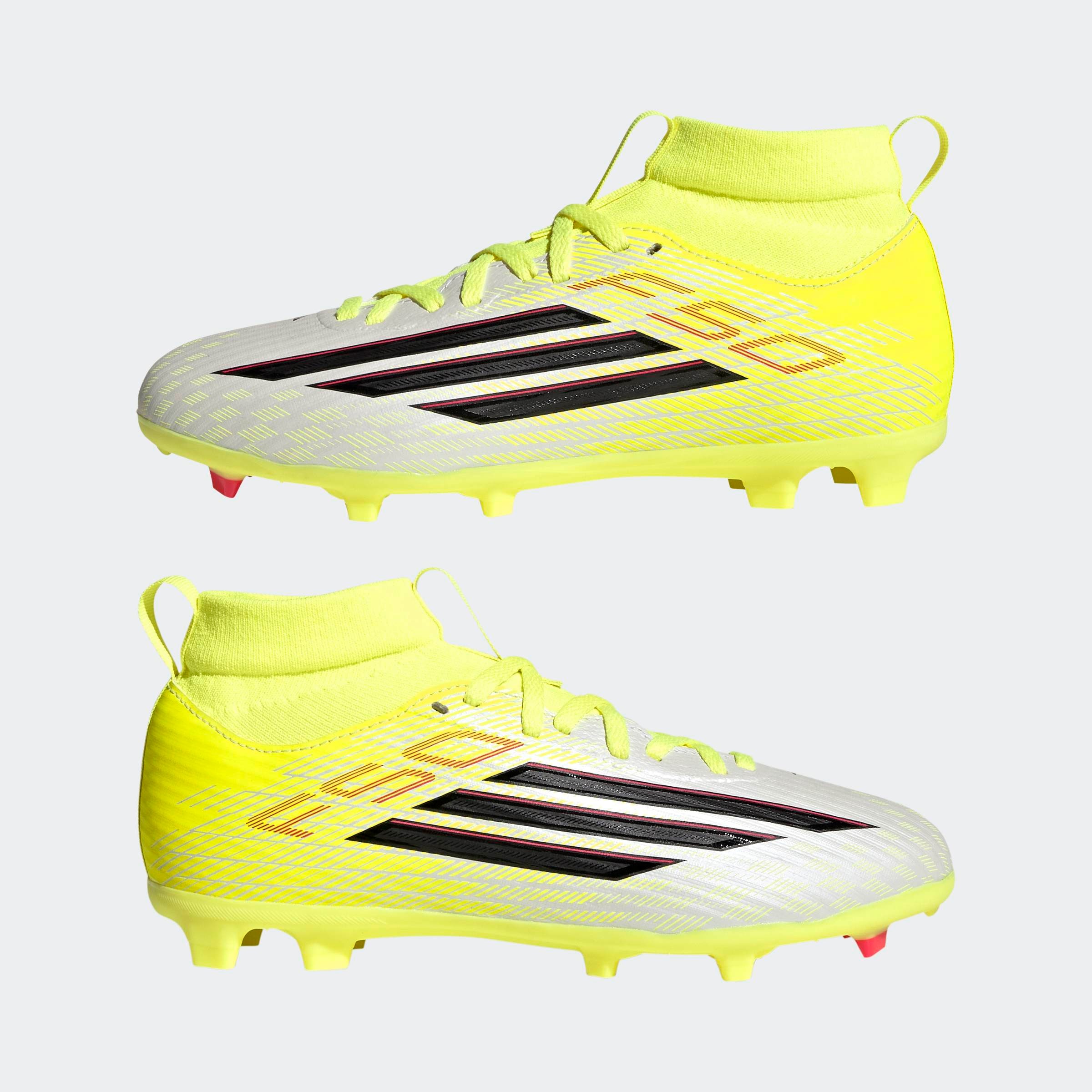 adidas Performance Chaussure de football »F50 LEAGUE MID CUT FIRM GROUND / MULTI GROUND KIDS«  für viele verschiedene Böden geeignet, für Kinder & Jugendliche