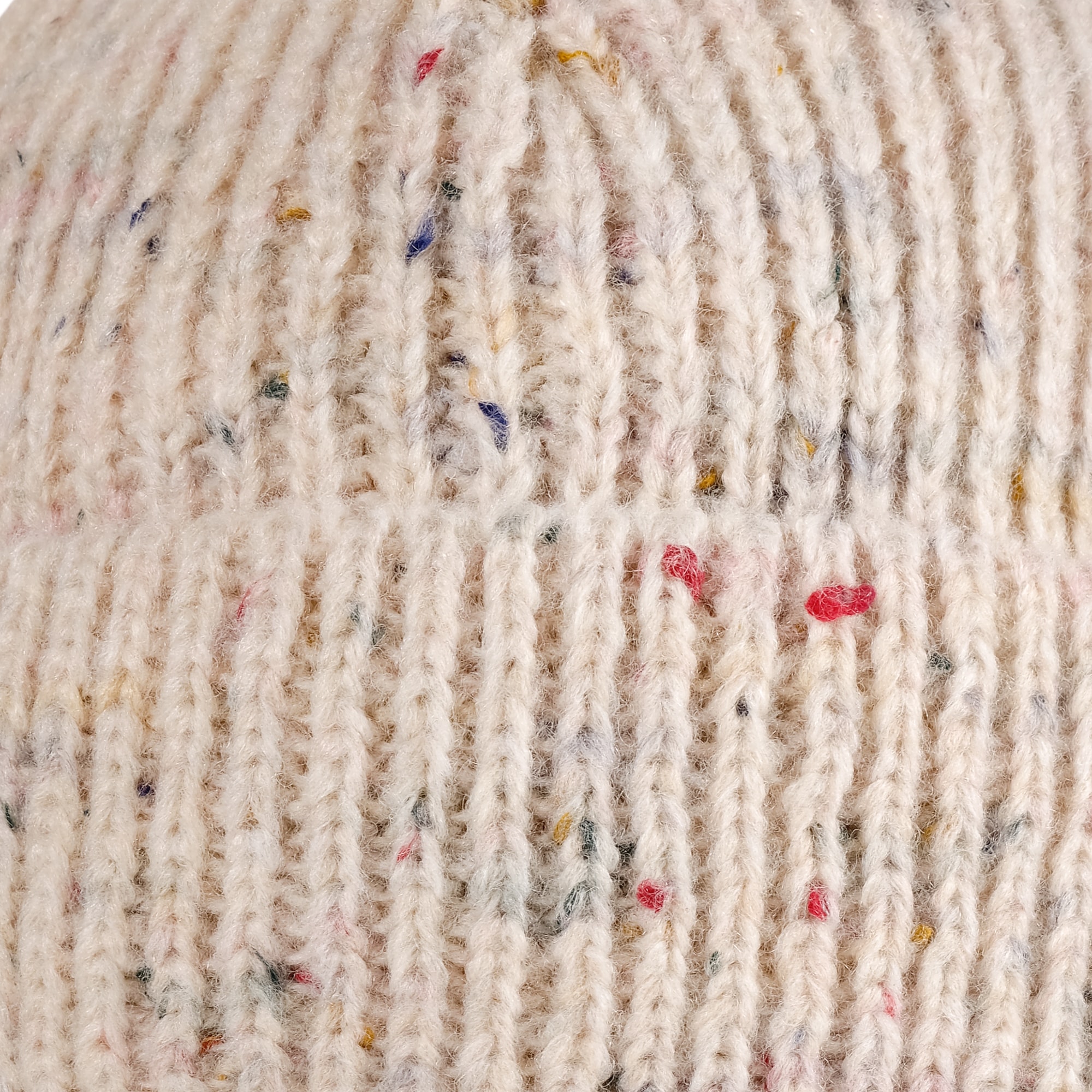 MAXIMO Bonnet wärmend, mehrfarbig, mit breitem Umschlag, gefüttert