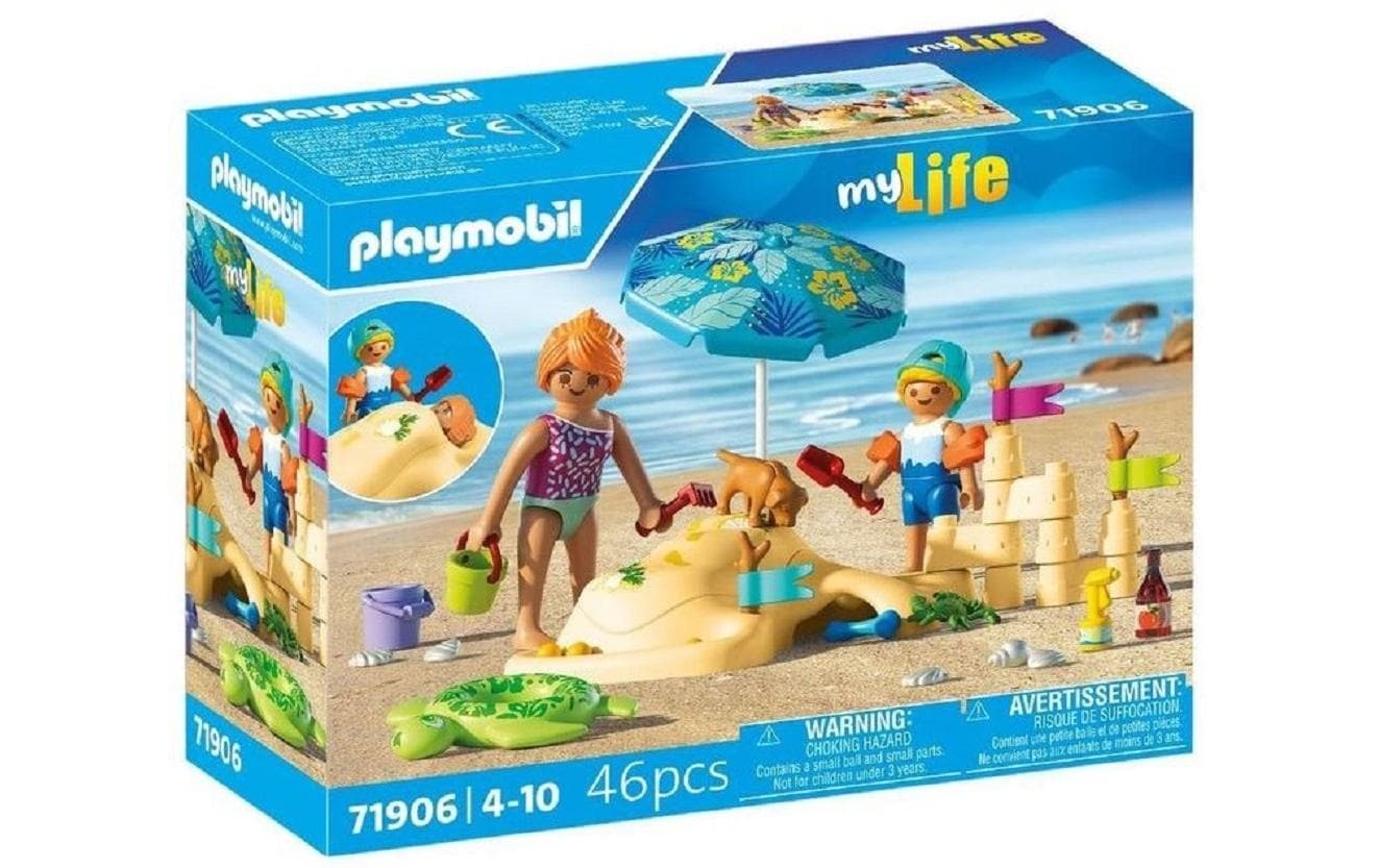 Image of Playmobil Spielwelt "Familienspass am Strand 71906"