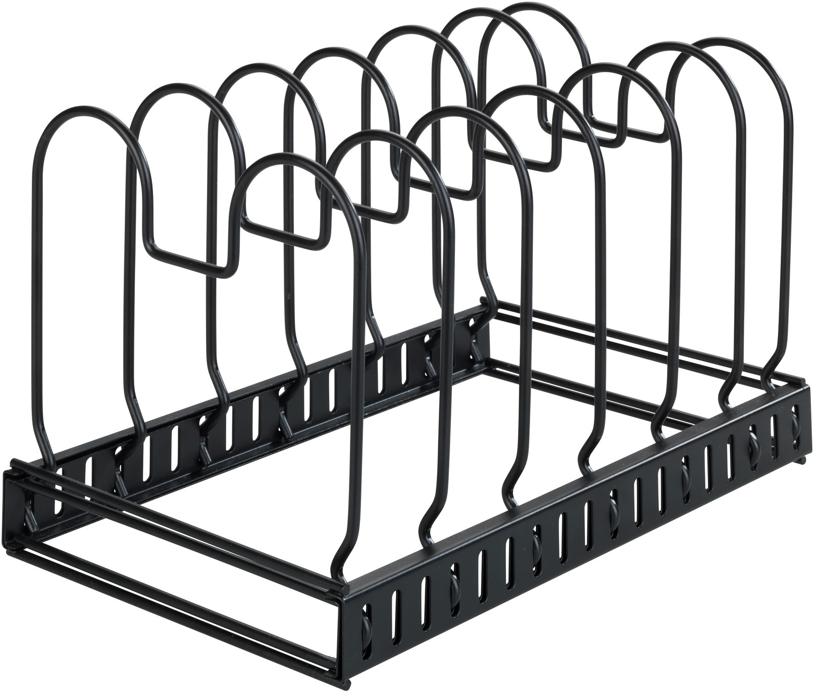 Image of WENKO Geschirrständer, (1 tlg., kein Set), pulverbeschichtetes Metall, ausziehbar, für Deckel und Pfannen bei Ackermann Versand Schweiz