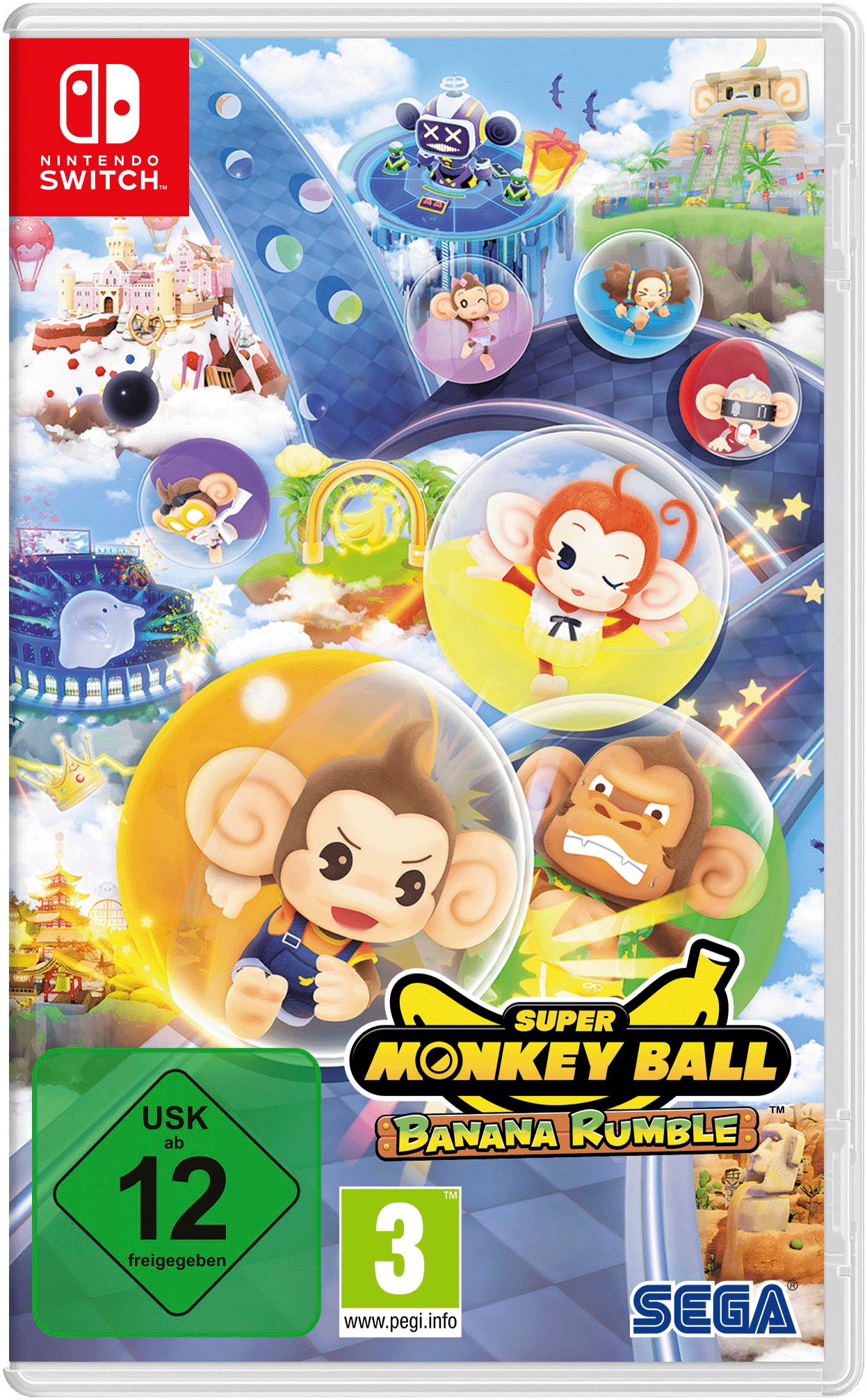 Image of Nintendo Switch Spielesoftware "Super Monkey Ball: Banana Rumble" Nintendo Switch