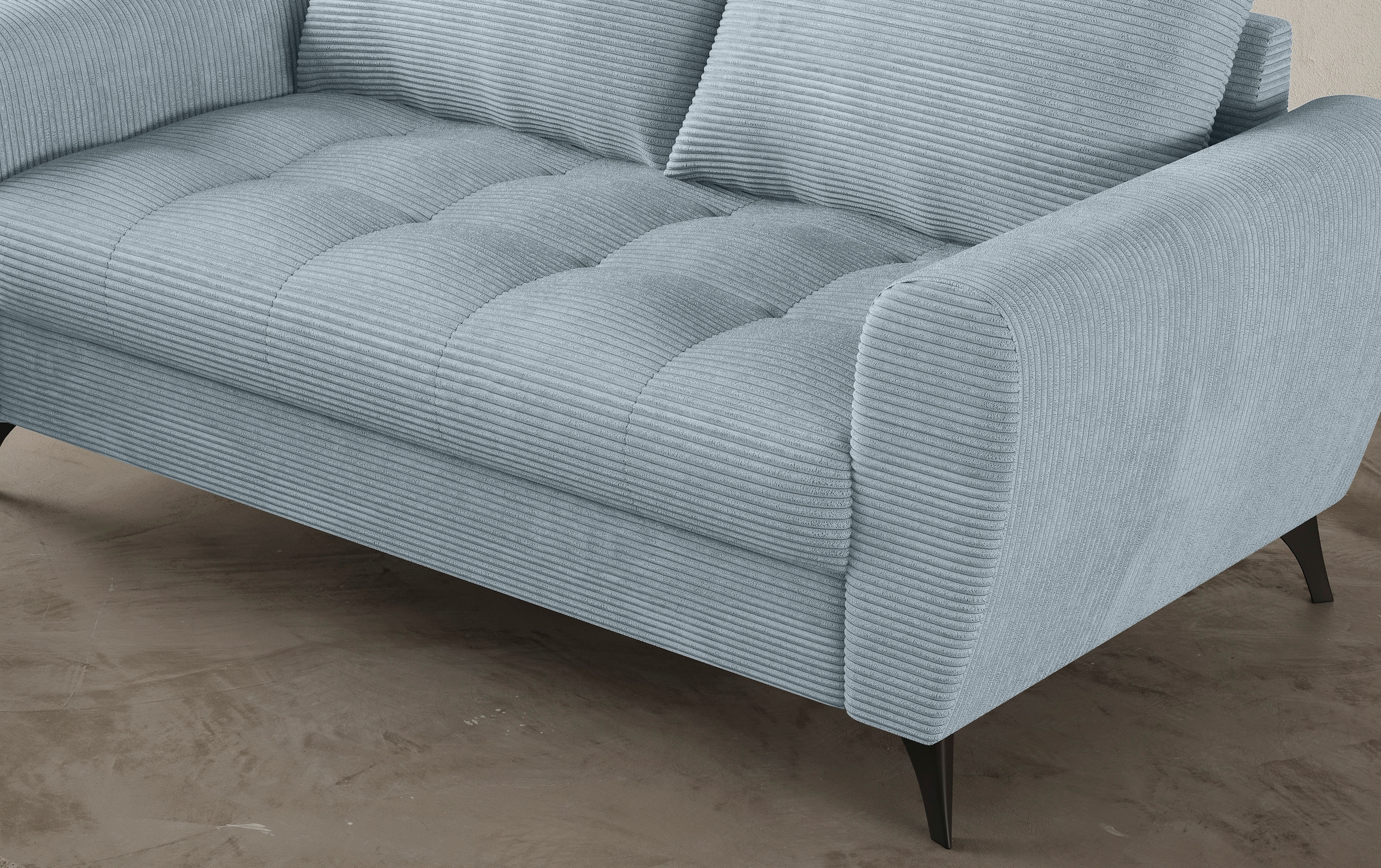 Mr. Couch 2,5-Sitzer »Blackburn II«, Mit Kaltschaumpolsterung bis 140 kg belastbar