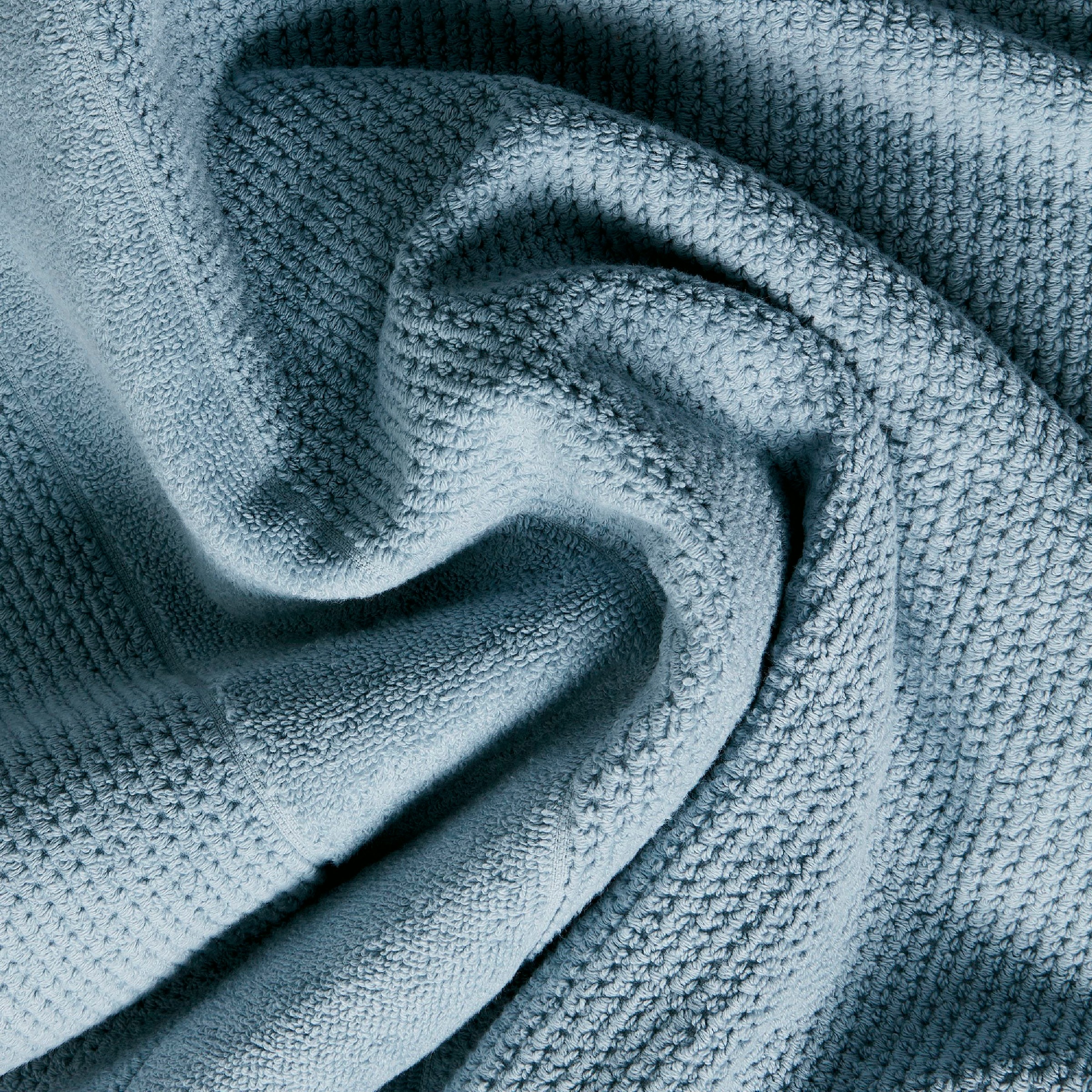 Schiesser Duschtücher "Turin aus 100% Baumwolle in dezenter Reiskornoptik" MADE IN GREEN by OEKO-TEX