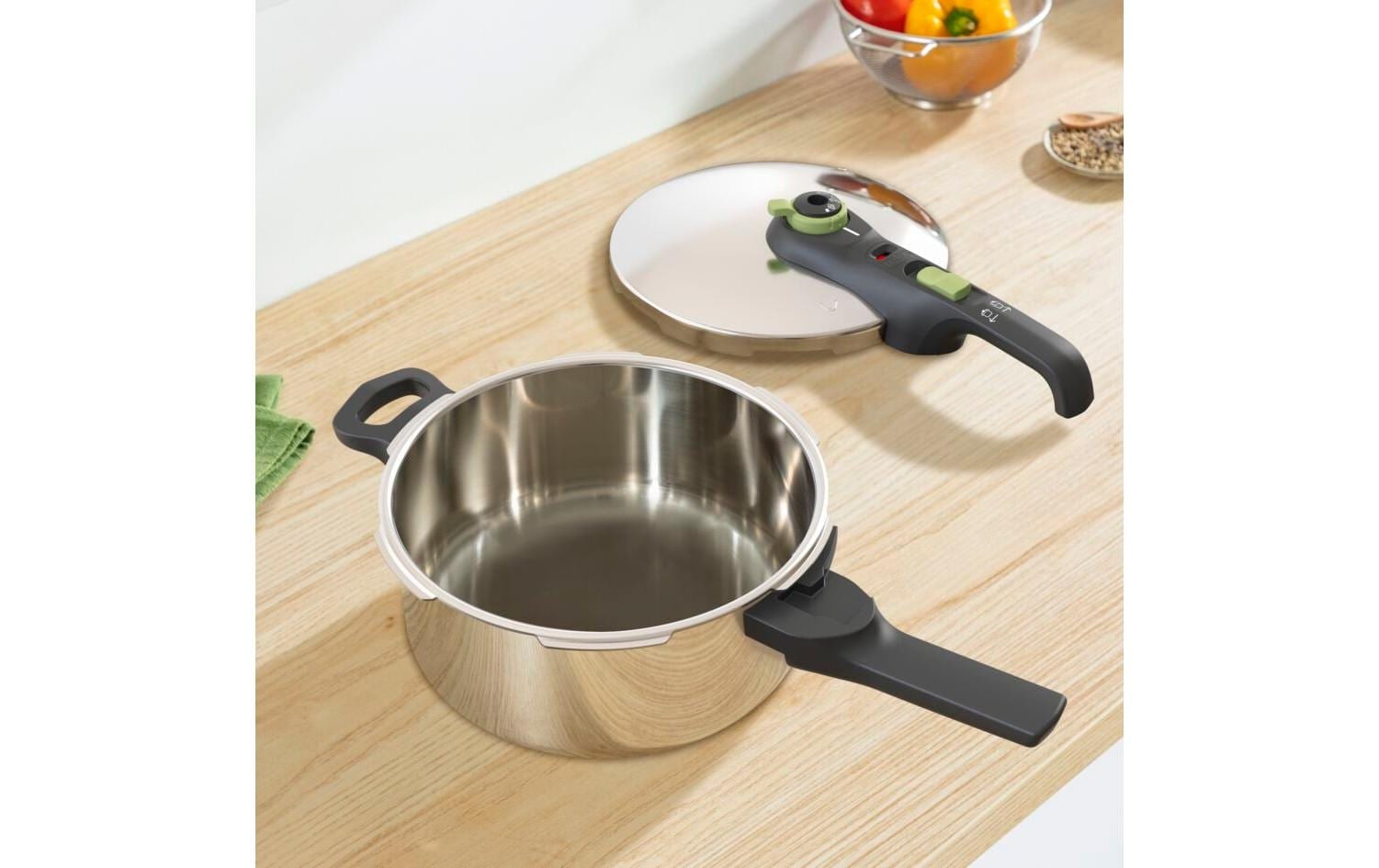 Tefal Dampfgartopf »Secure Trendy 4 l 22 cm«