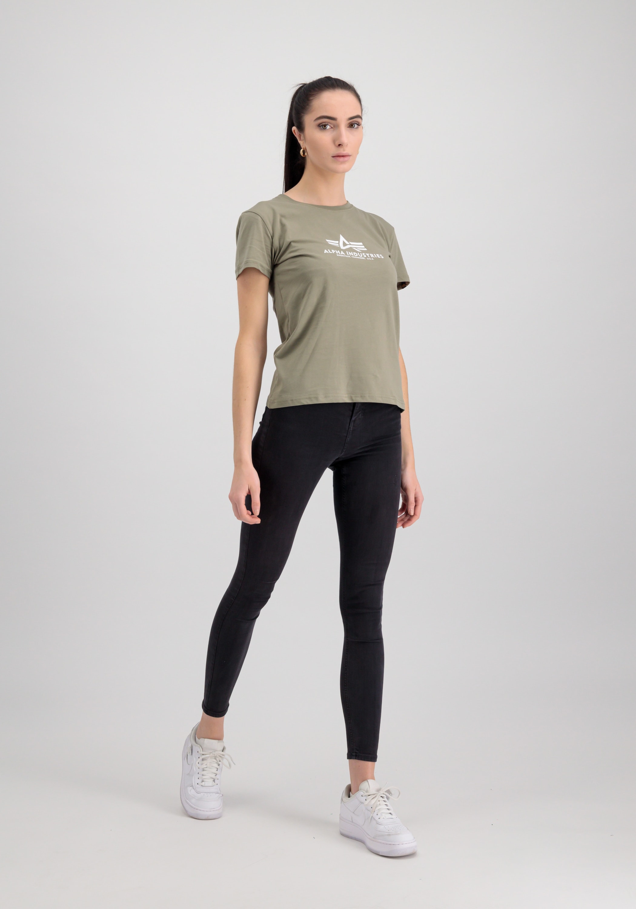 Alpha Industries T-Shirt »Alpha Industries Women - T-Shirts New Basic T-Shirt BL W«