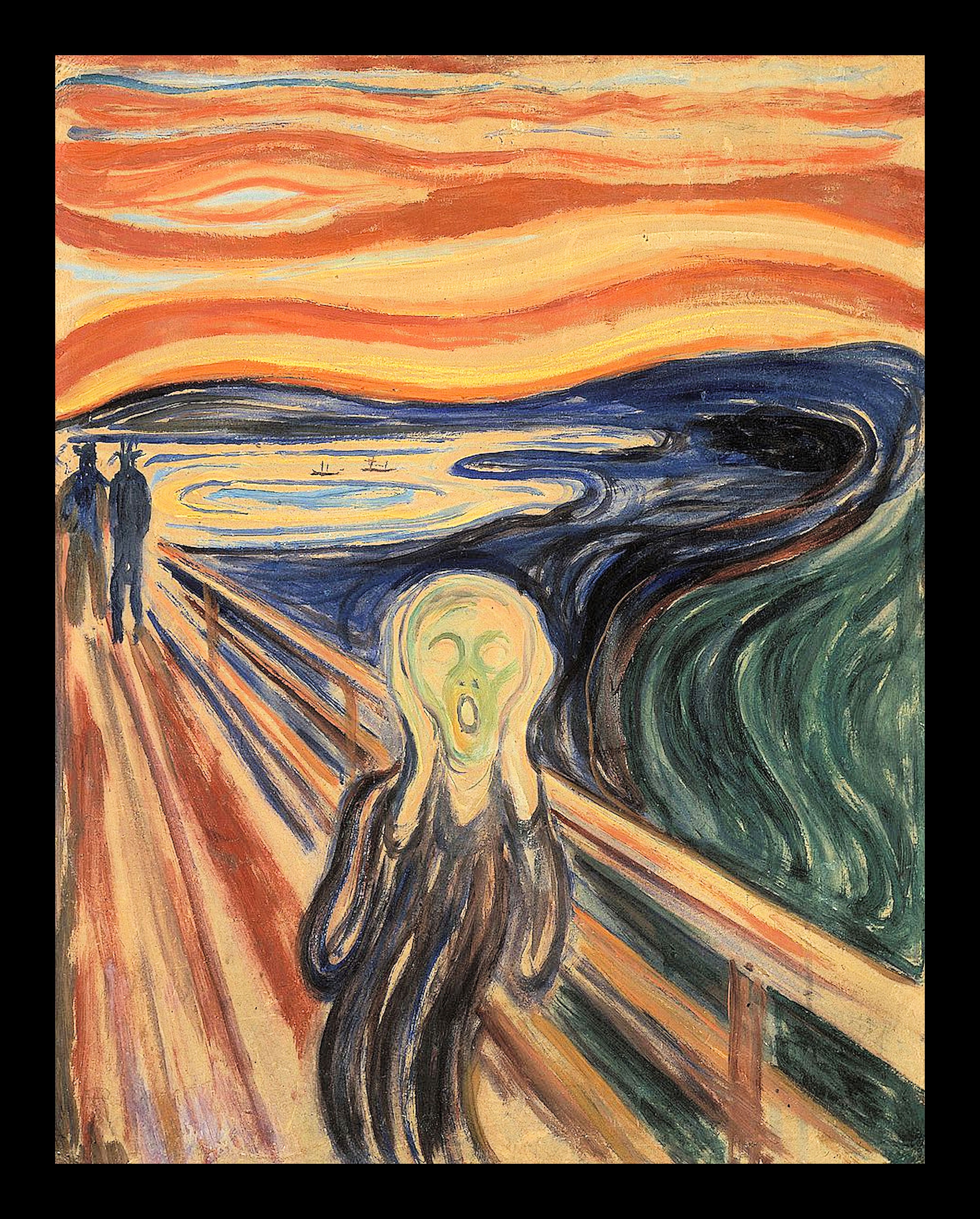 Image of my home Bild mit Rahmen »E. MUNCH / Der Schrei«, (1 St.) bei Ackermann Versand Schweiz