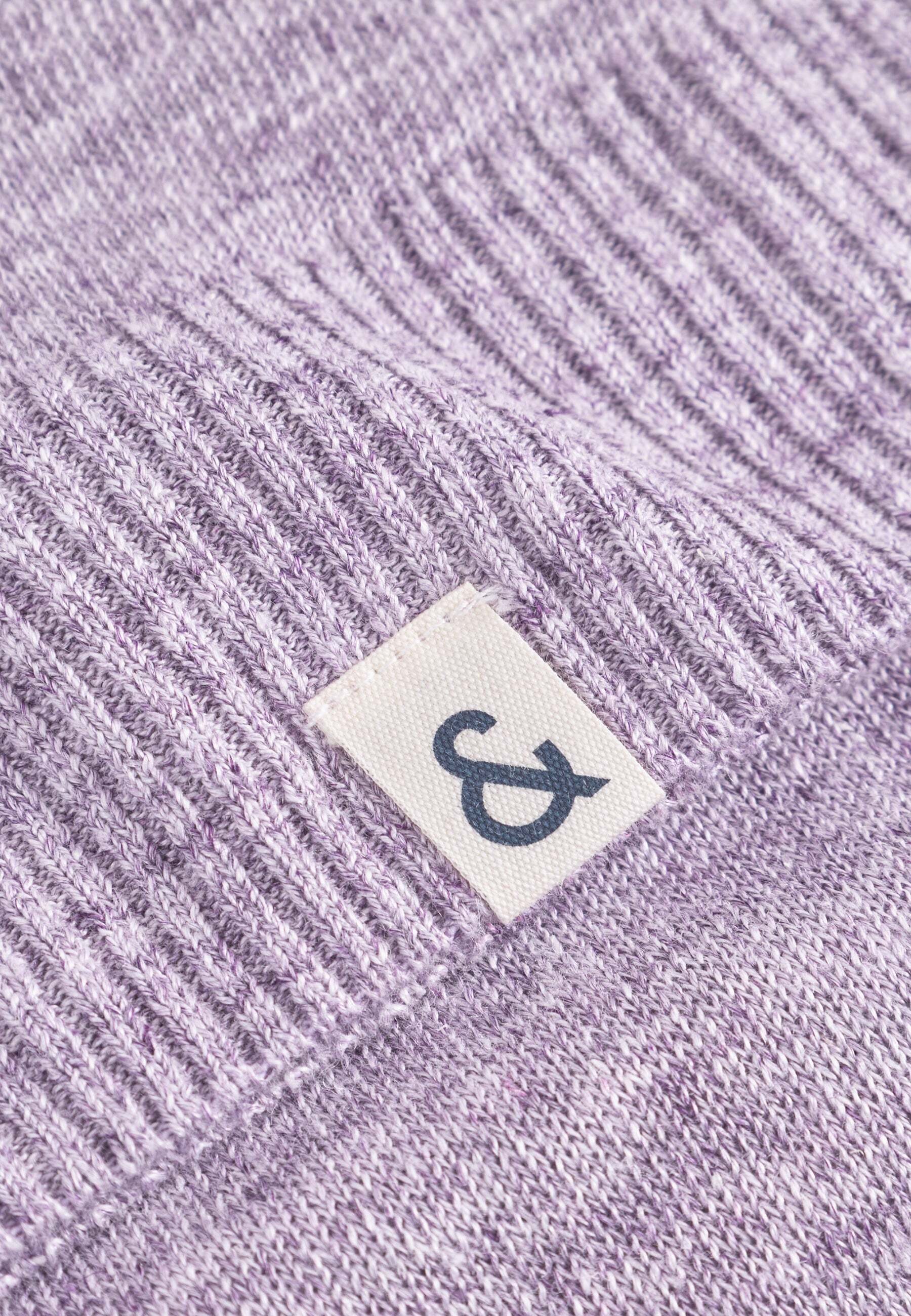 colours & sons Strickpullover »colours & sons Pullover Roundneck-Linen«