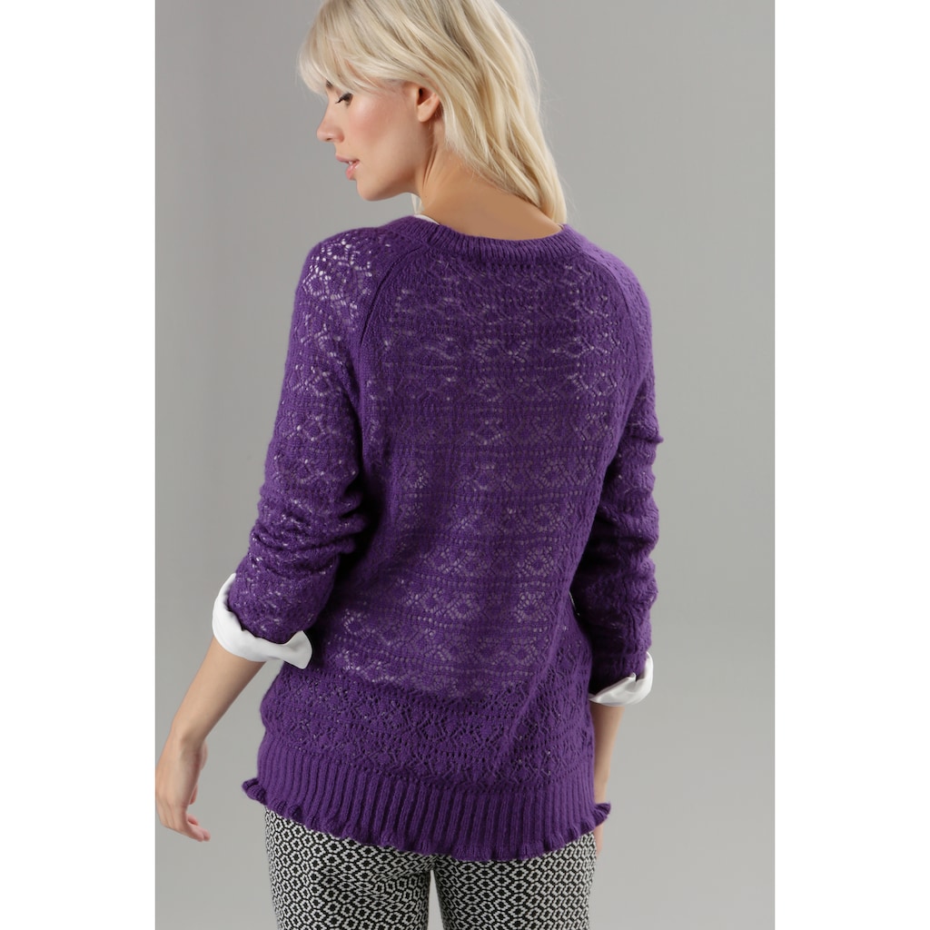 Aniston SELECTED Strickpullover