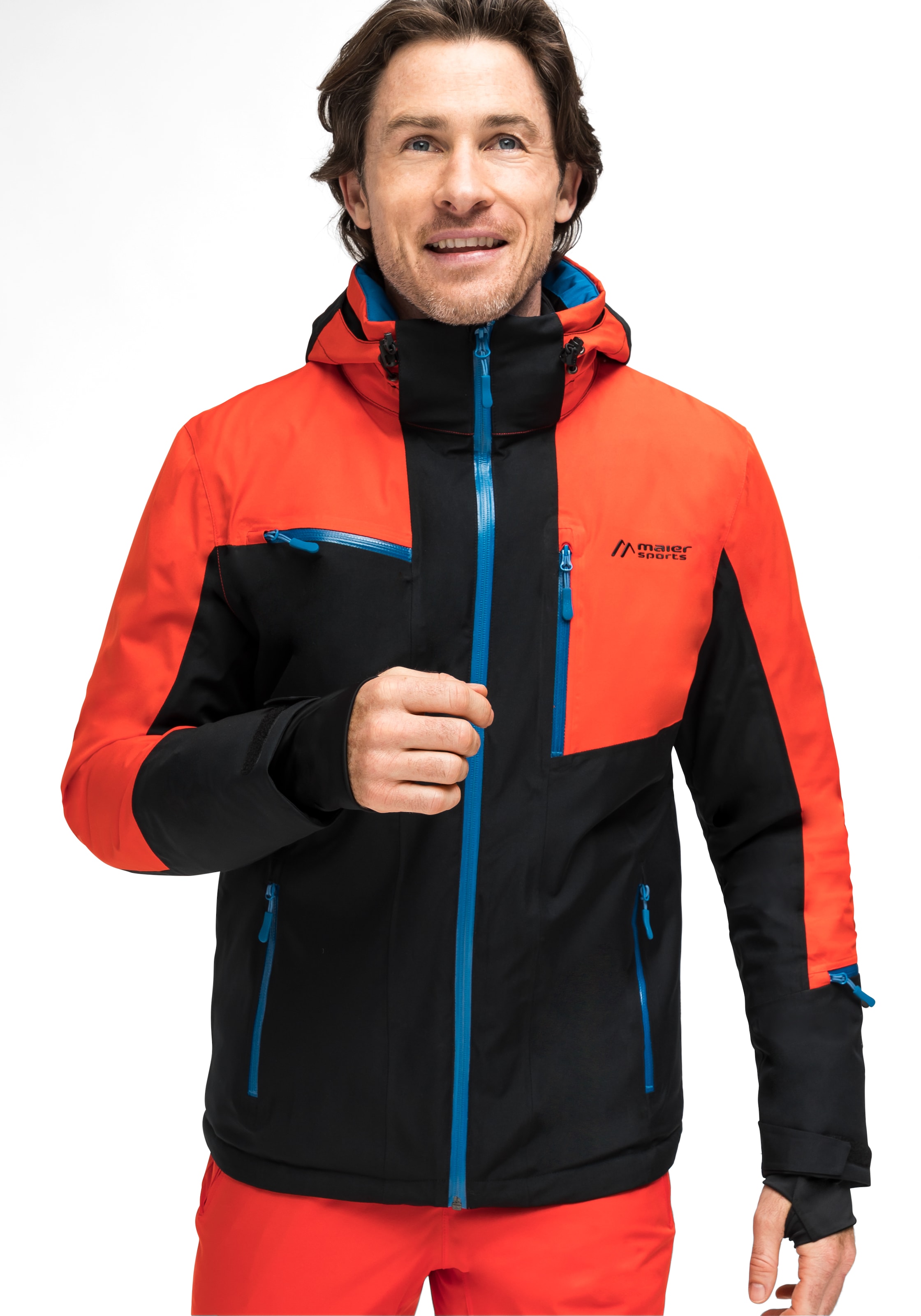 Maier Sports Skijacke »Monzabon M«, sportliche, anpassungsfähige Jacke für die Skipiste